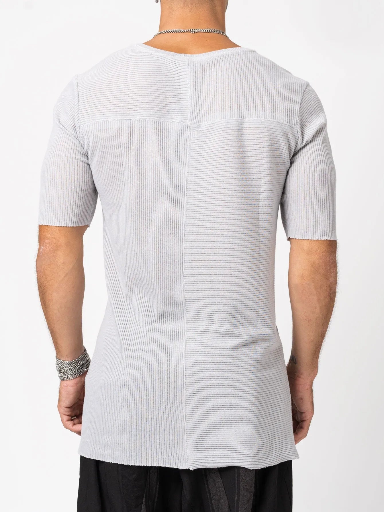 Ribbed T-shirt - by AITO