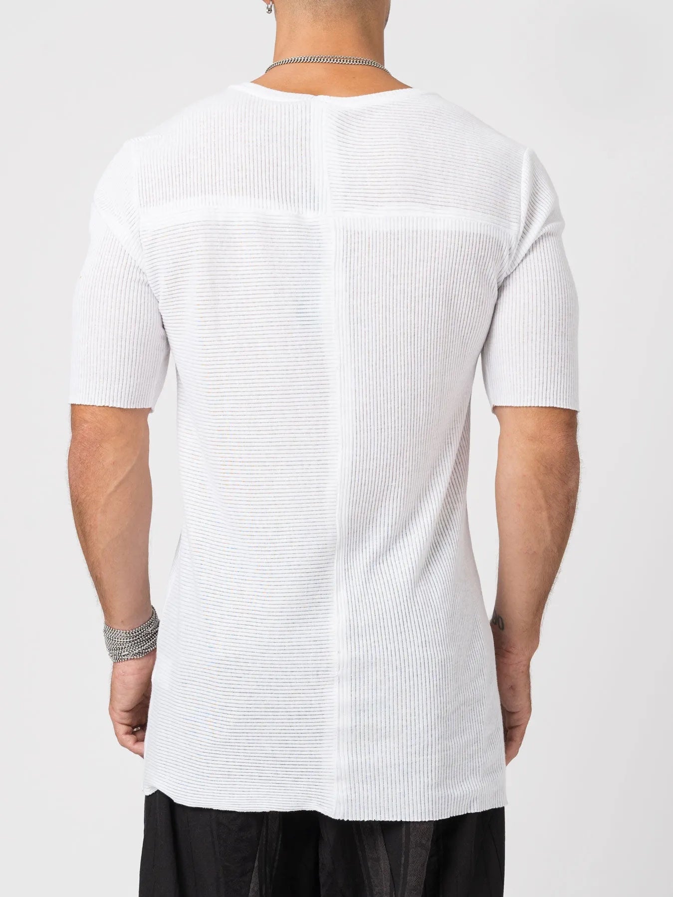 Ribbed T-shirt - by AITO