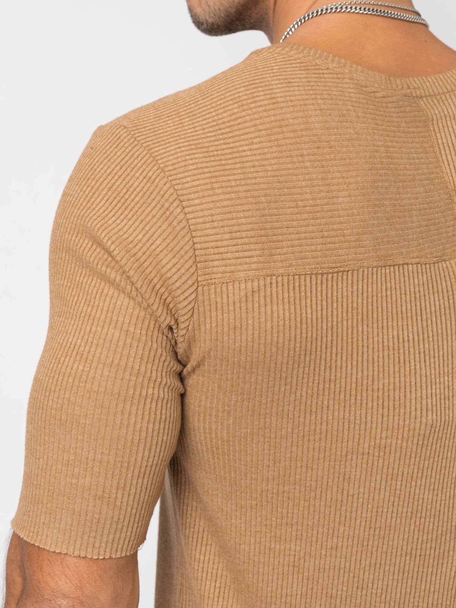 Ribbed T-shirt - by AITO