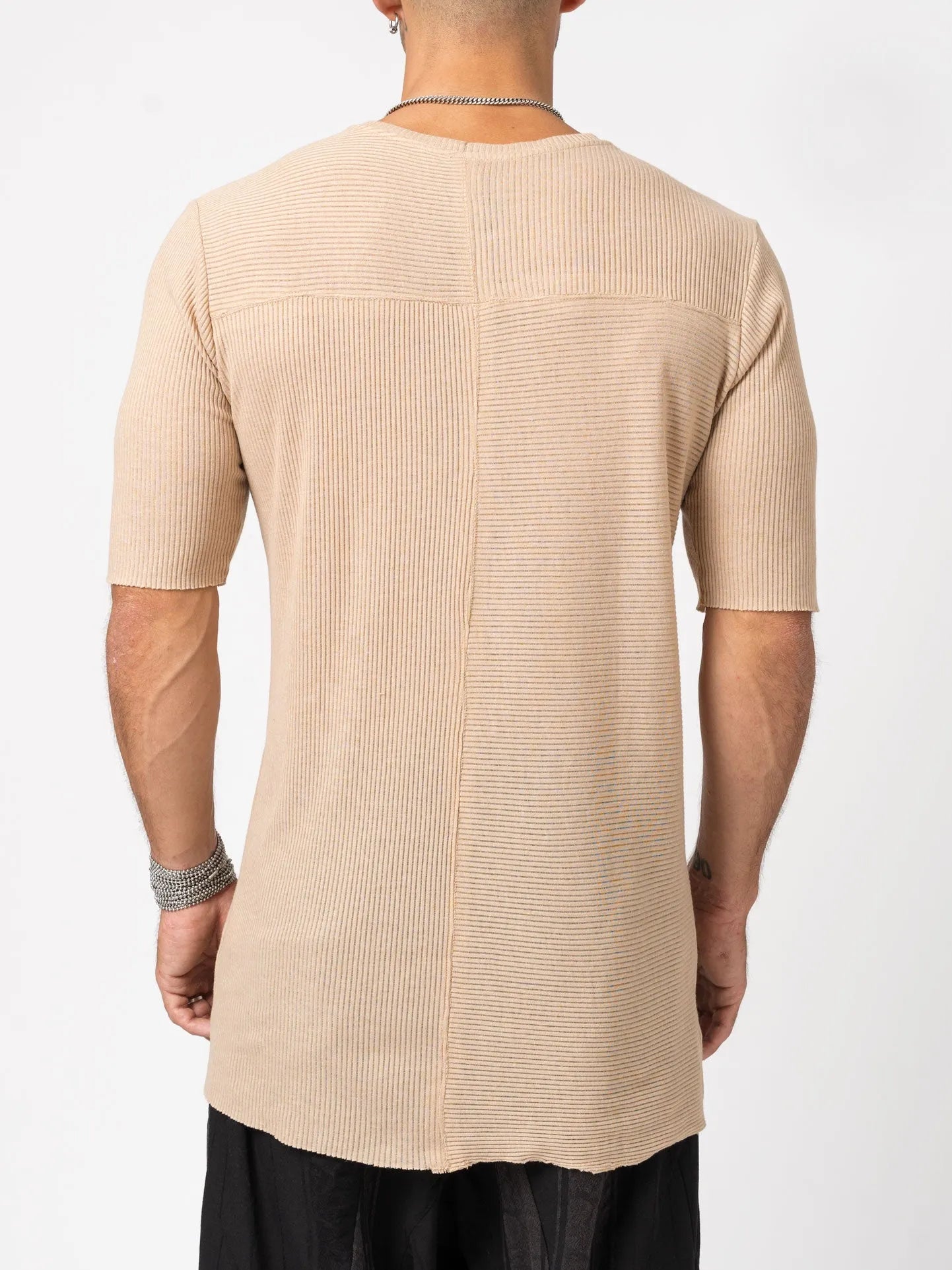 Ribbed T-shirt - by AITO