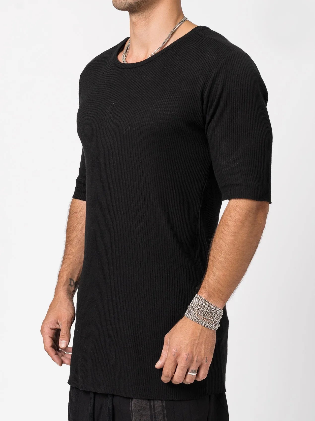 Ribbed T-shirt - by AITO