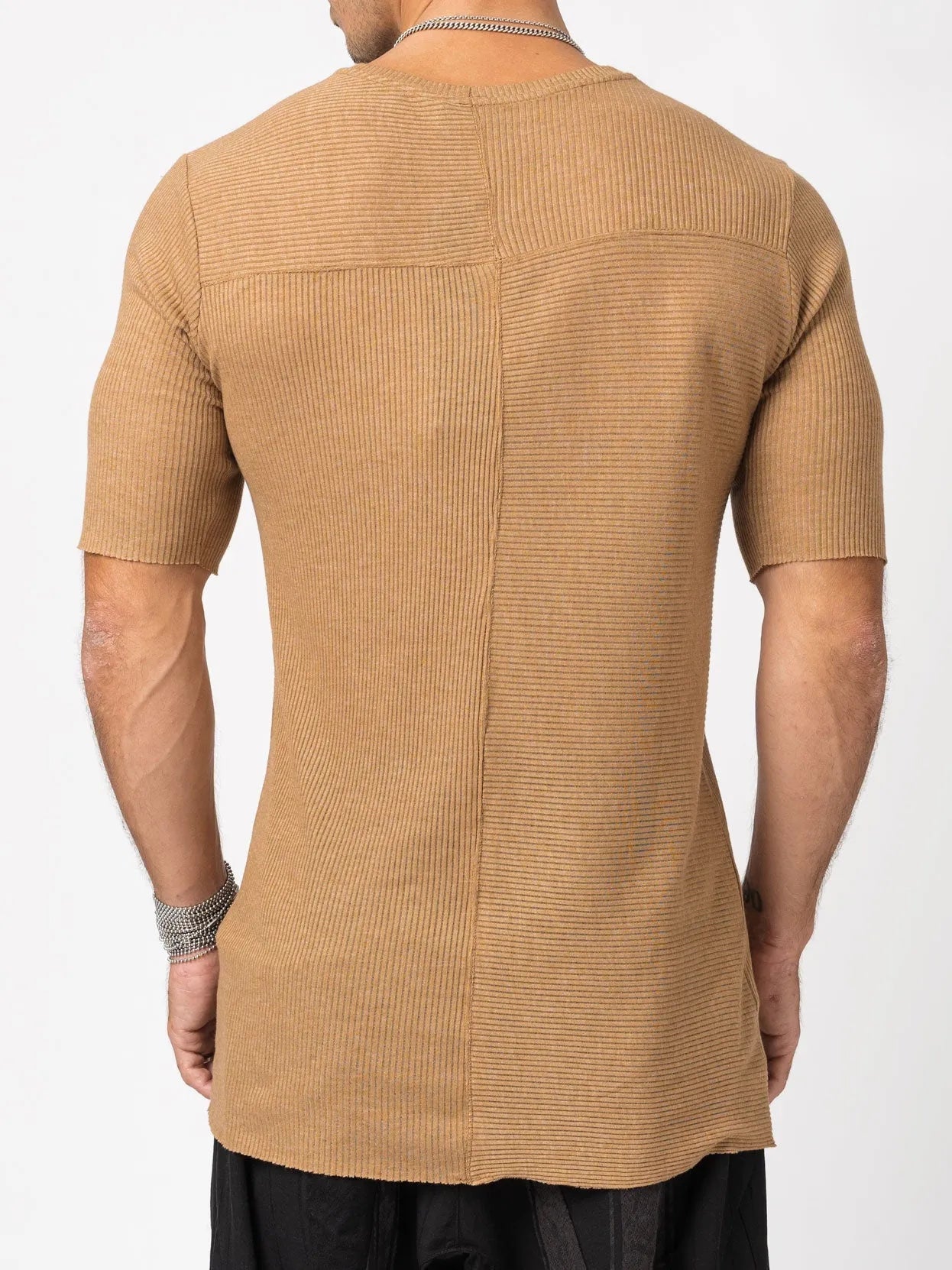 Ribbed T-shirt - by AITO