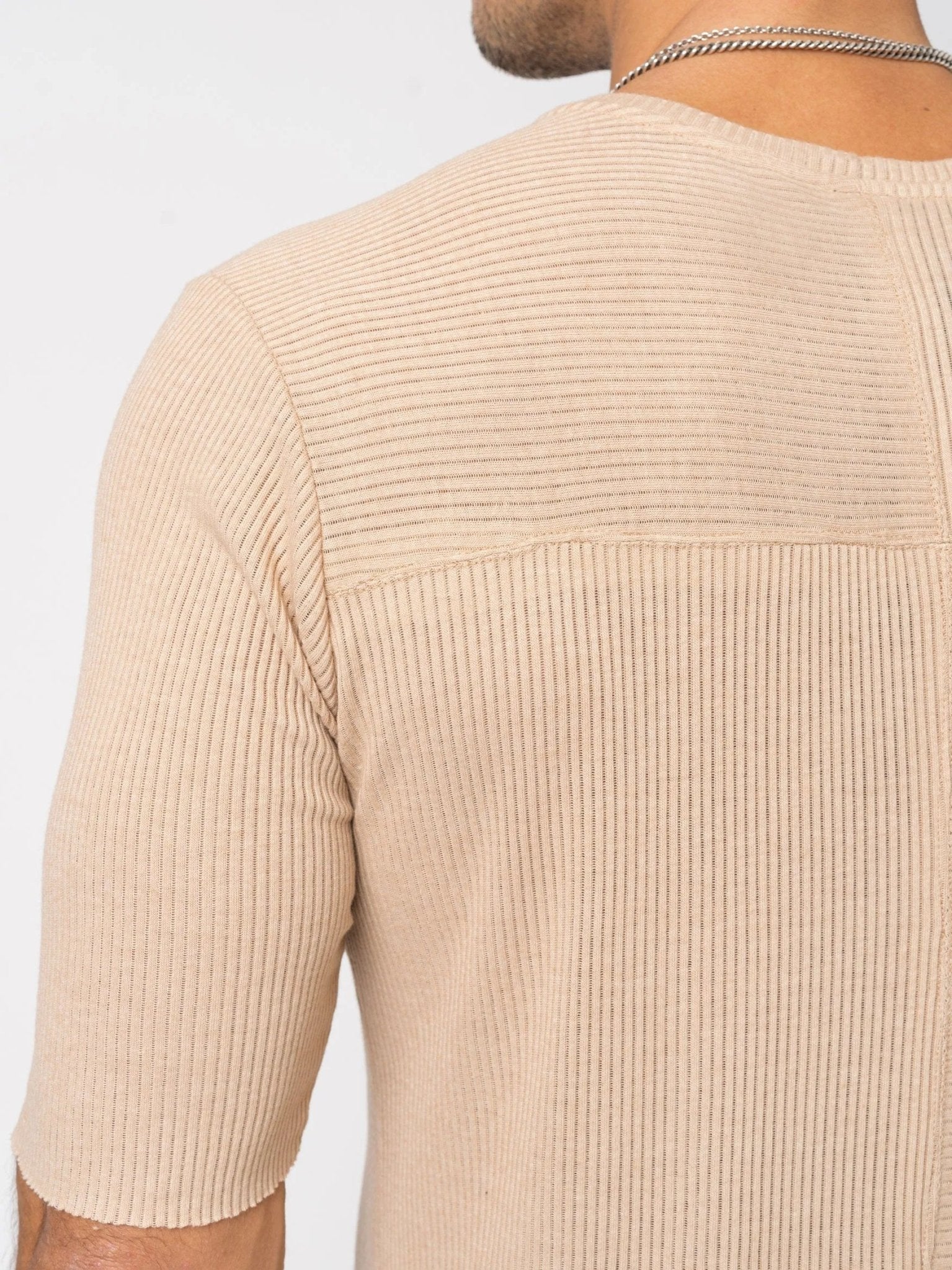Ribbed T-shirt - by AITO