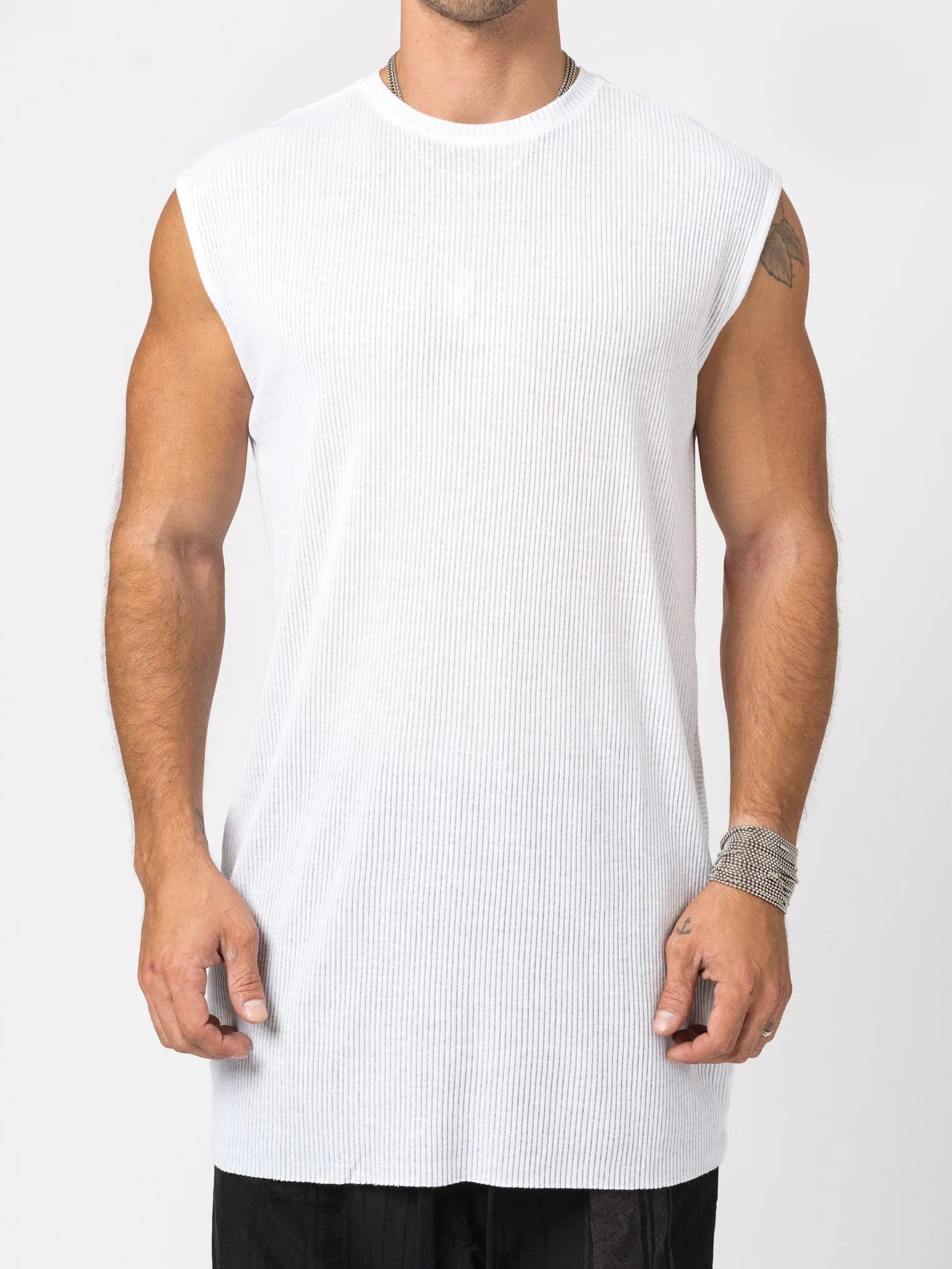 Ribbed Tank Top - by AITO