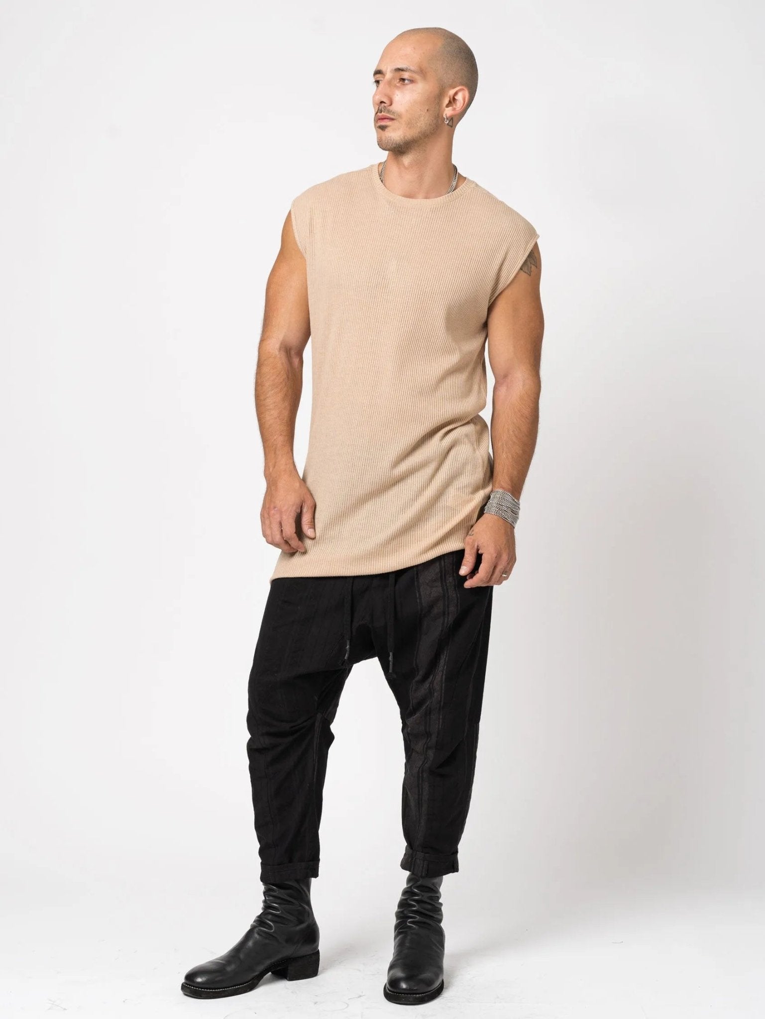 Ribbed Tank Top - by AITO