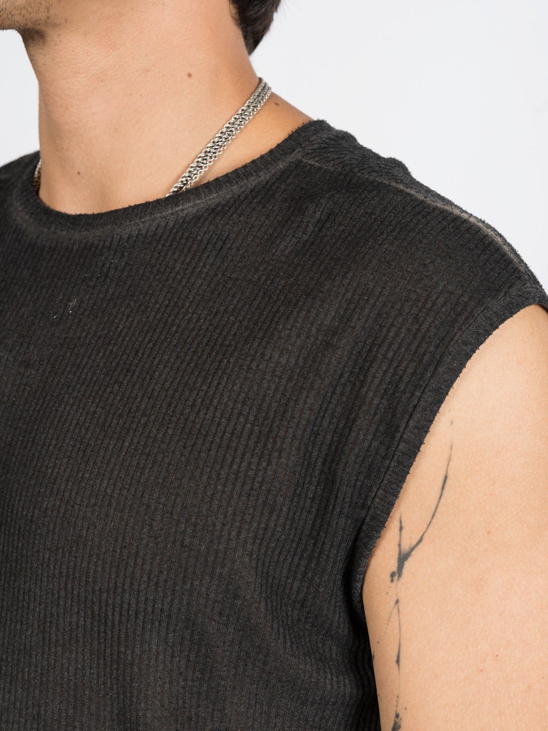 Ribbed Tank Top - by AITO