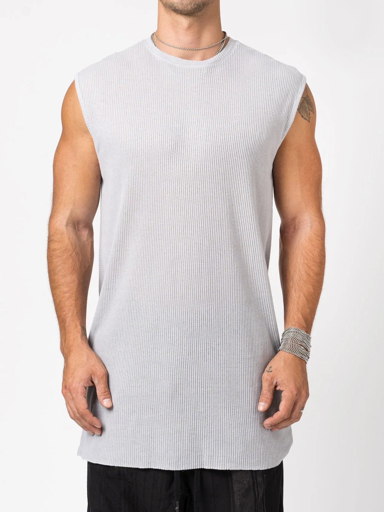Ribbed Tank Top - by AITO