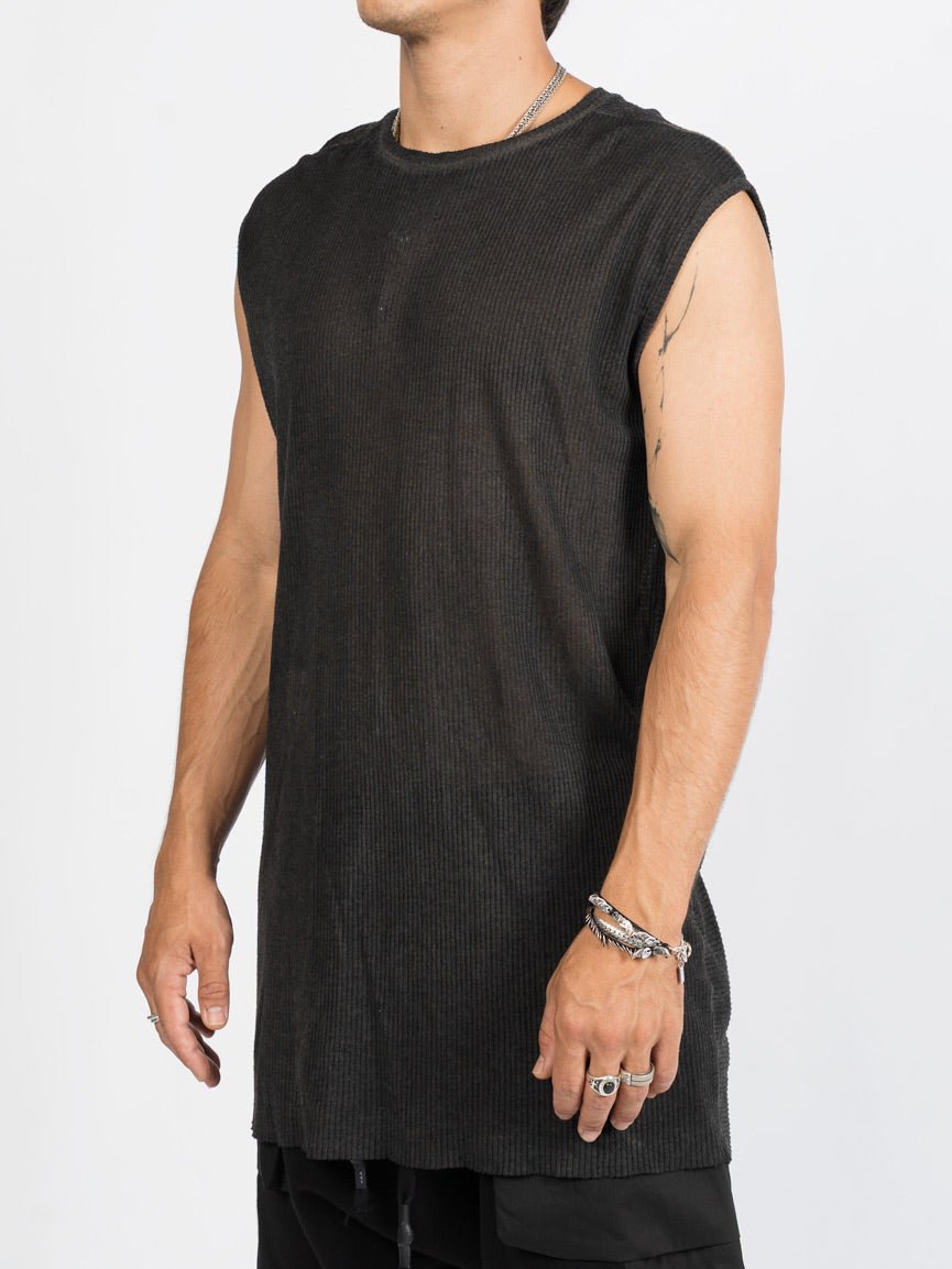 Ribbed Tank Top - by AITO