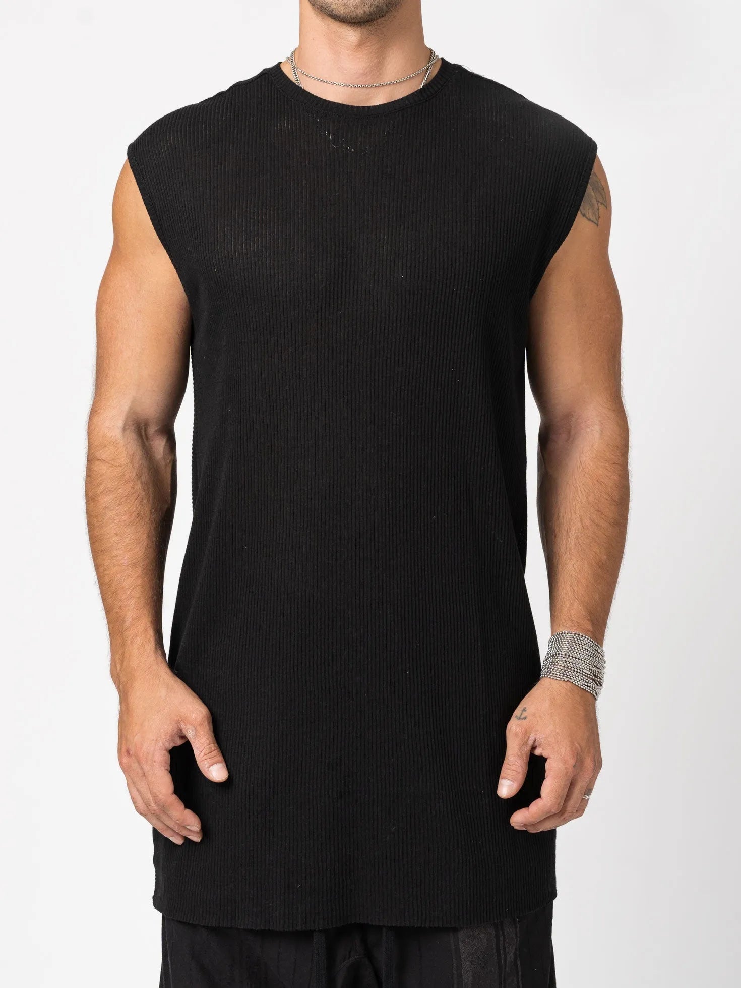 Ribbed Tank Top - by AITO