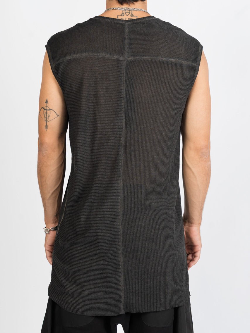 Ribbed Tank Top - by AITO