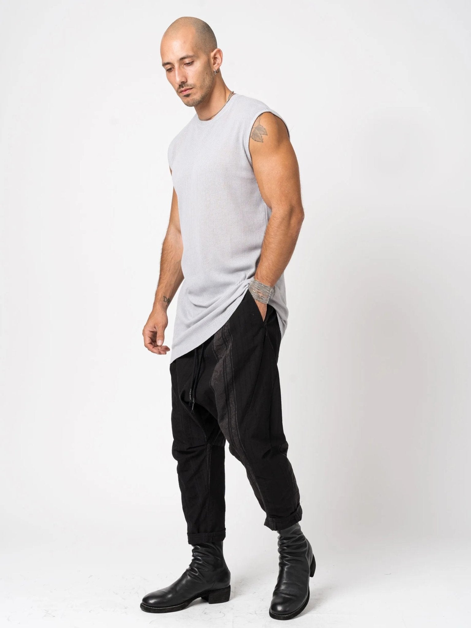 Ribbed Tank Top - by AITO