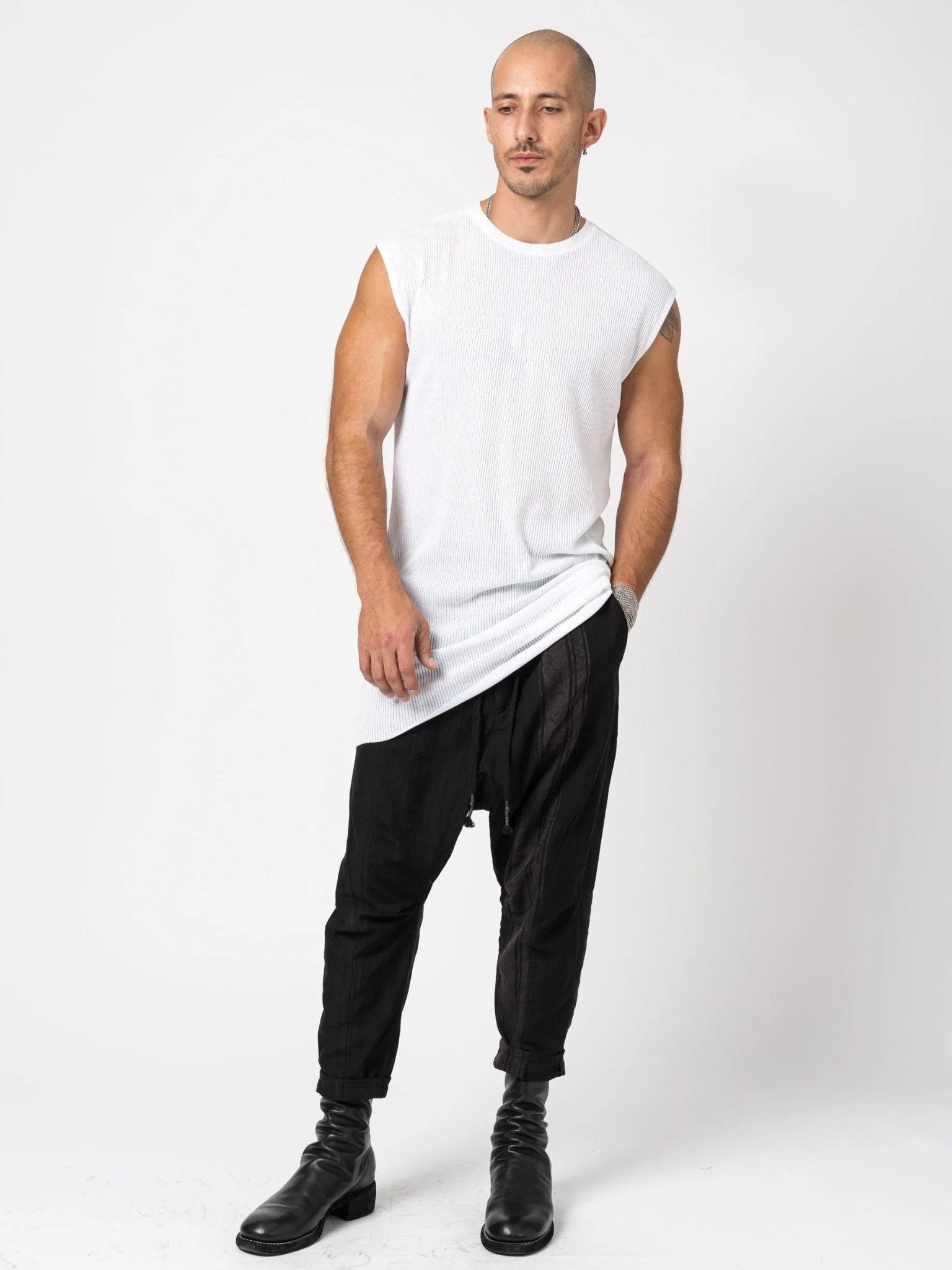 Ribbed Tank Top - by AITO