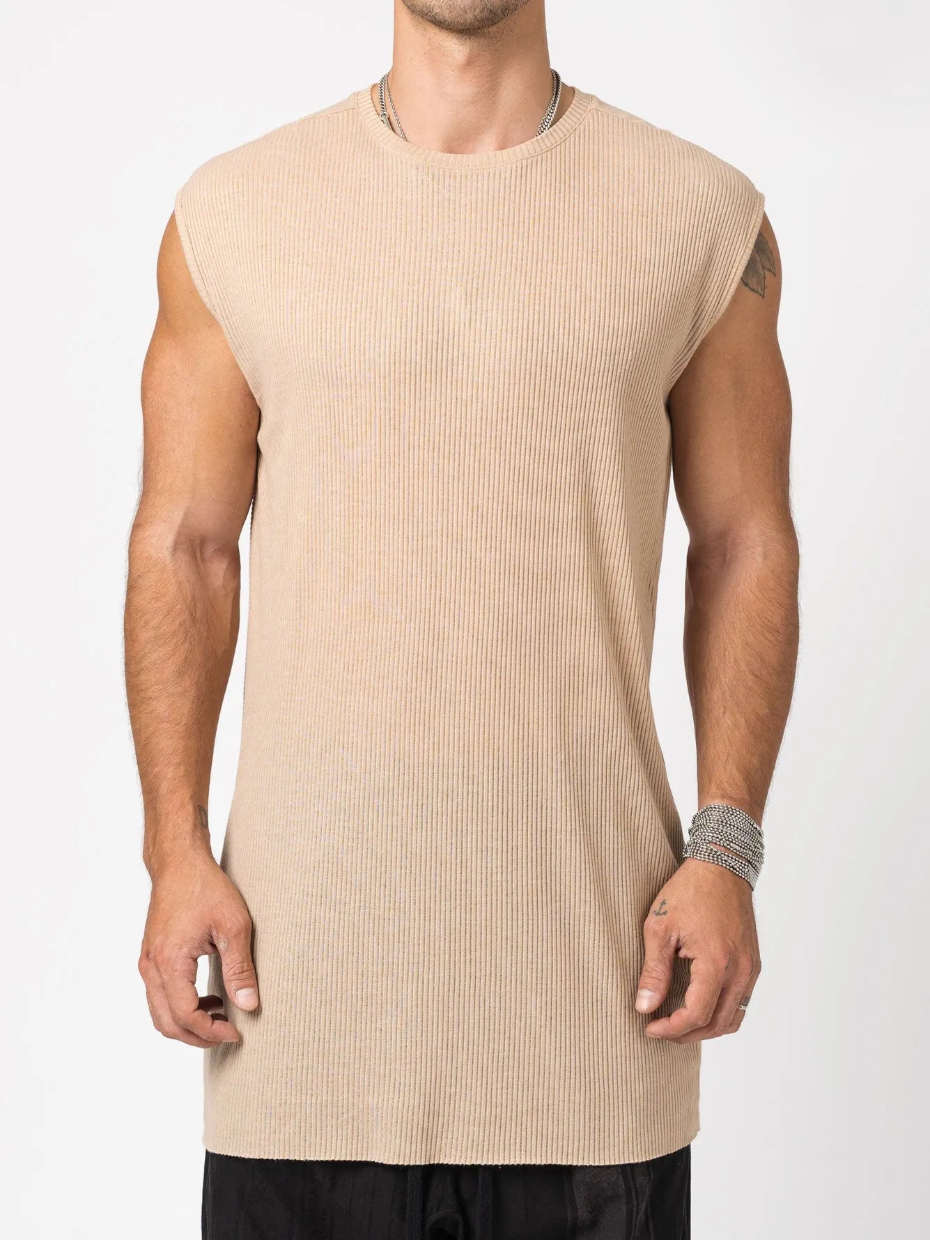 Ribbed Tank Top - by AITO