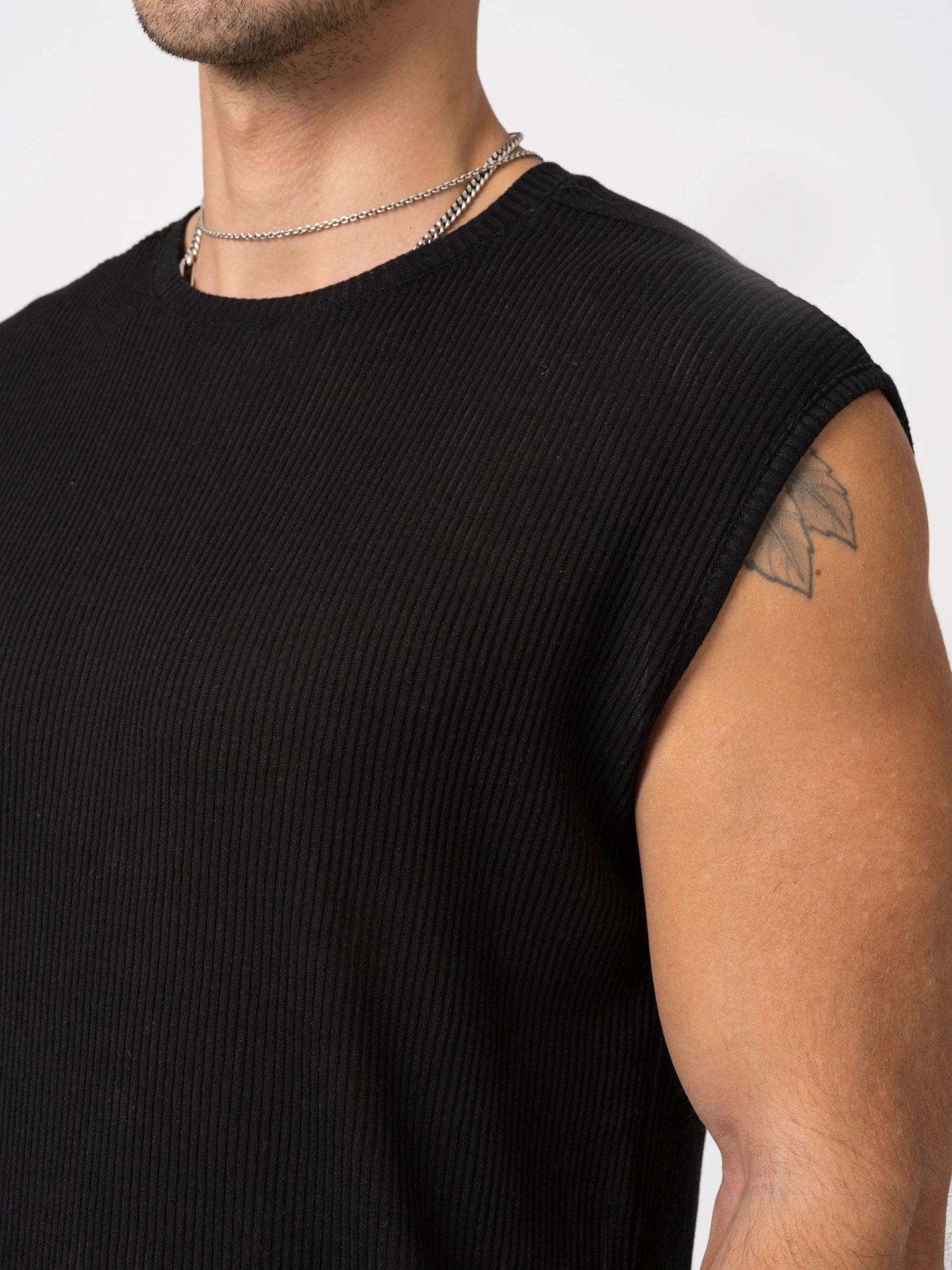 Ribbed Tank Top - by AITO