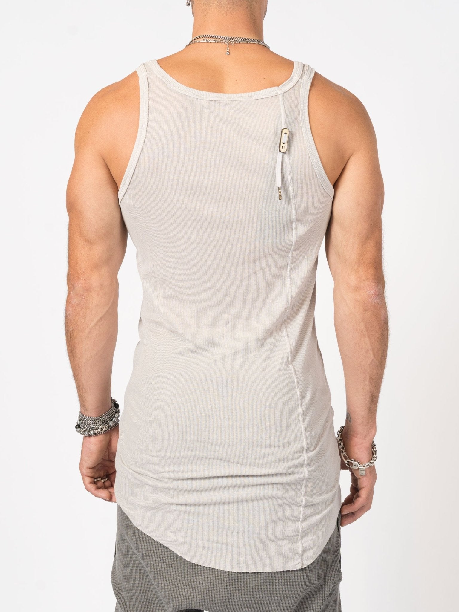 Ribbed Tank Top - by BORIS BIDJAN SABERI