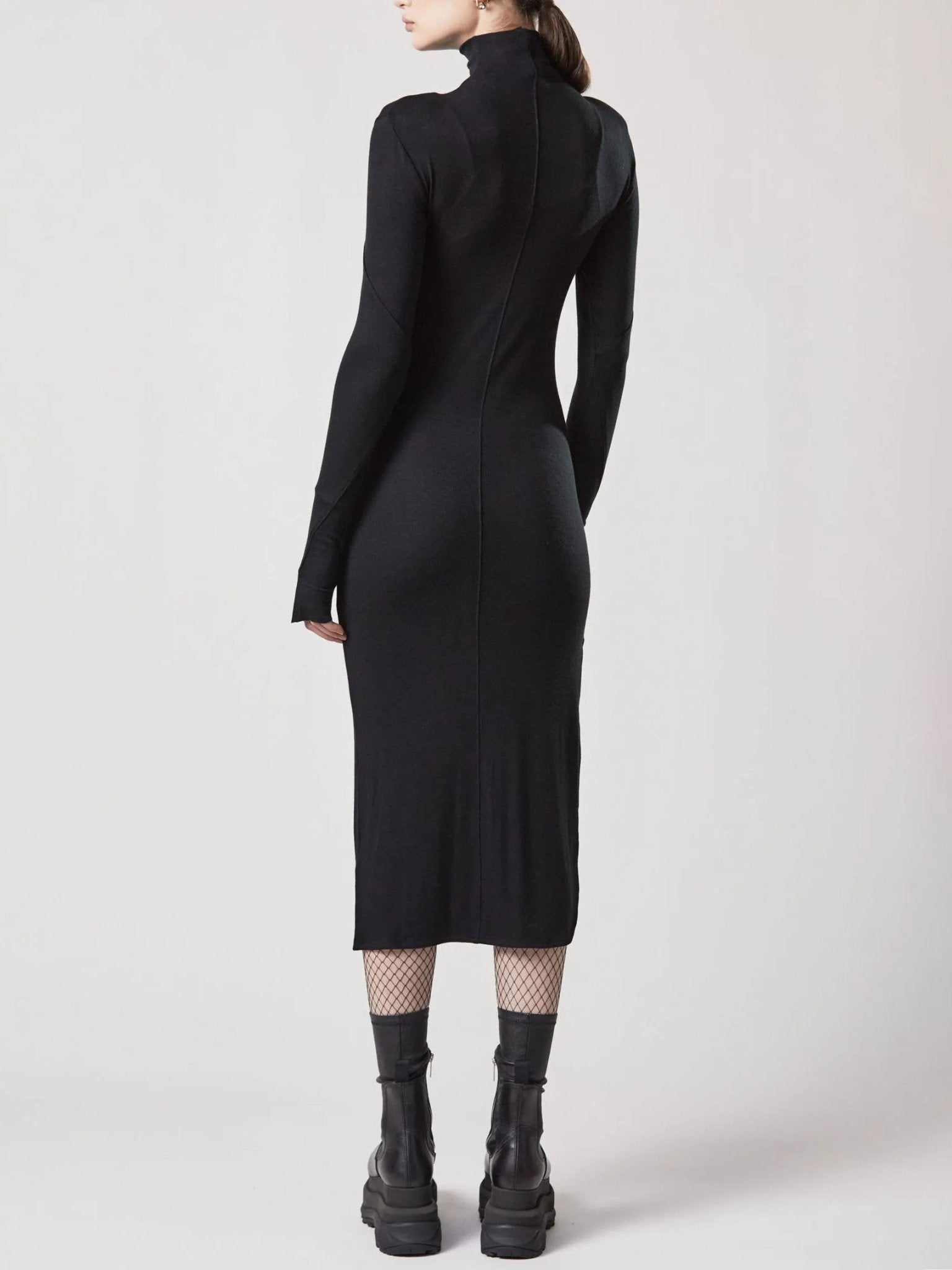 Roll neck dress - by THOM KROM