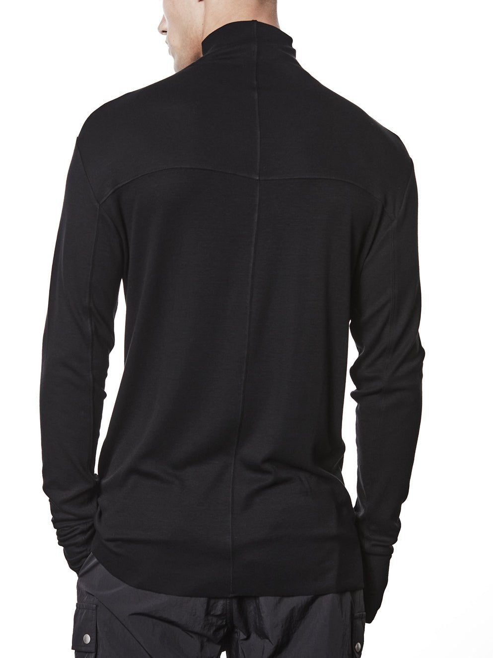 Roll Neck Long Sleeve T-Shirt - by THOM KROM