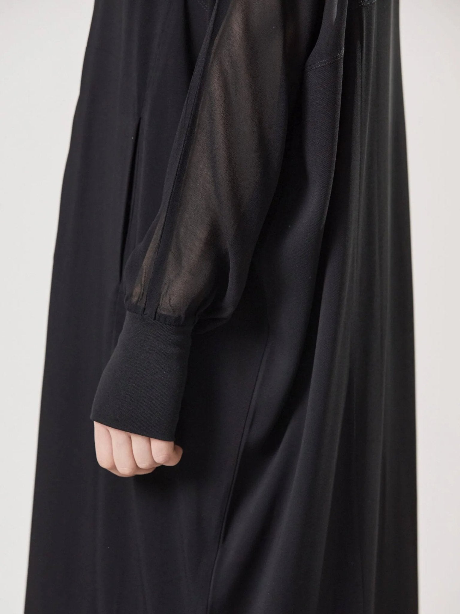 Round neck long dress - by THOM KROM