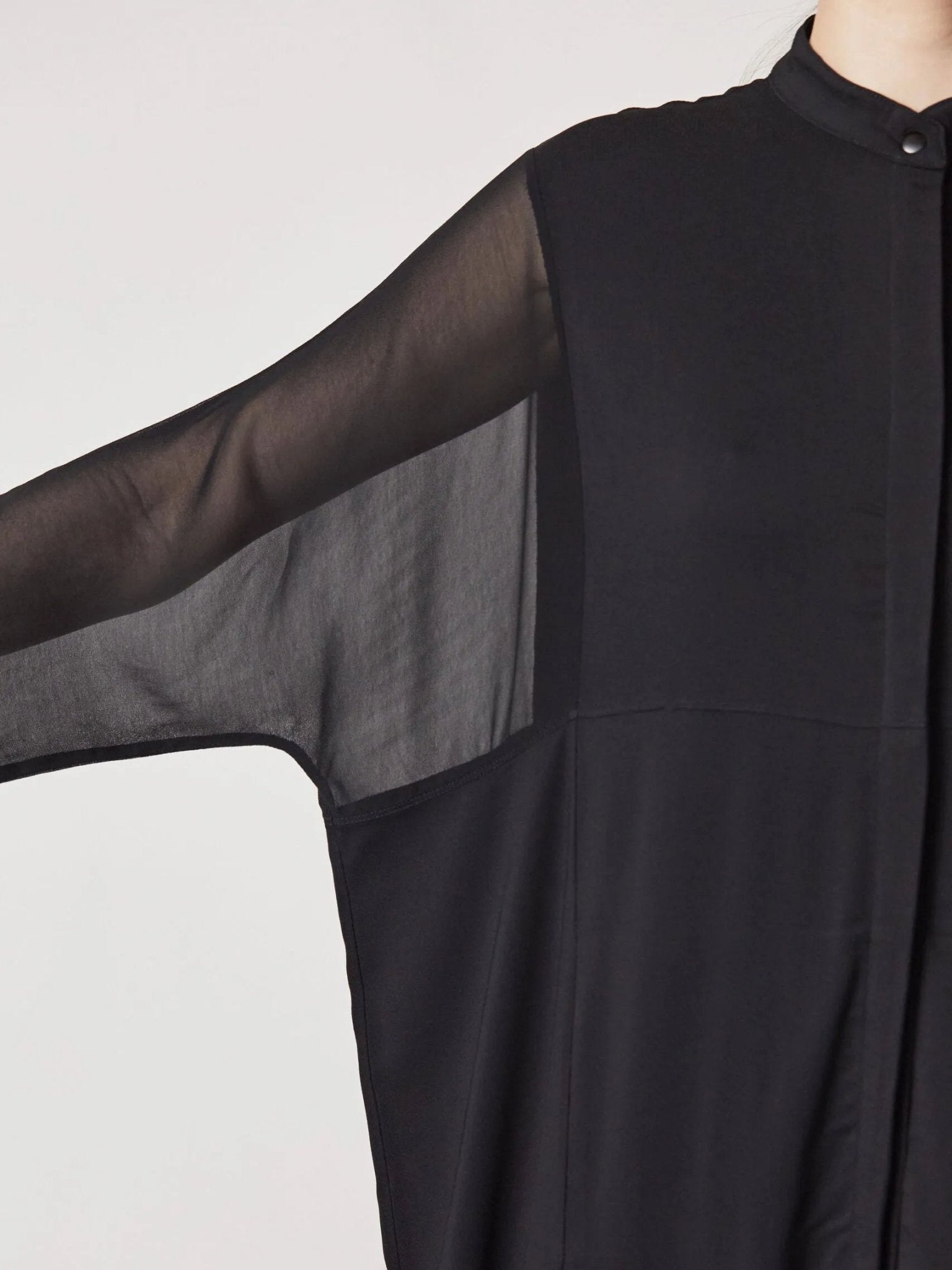 Round neck long dress - by THOM KROM