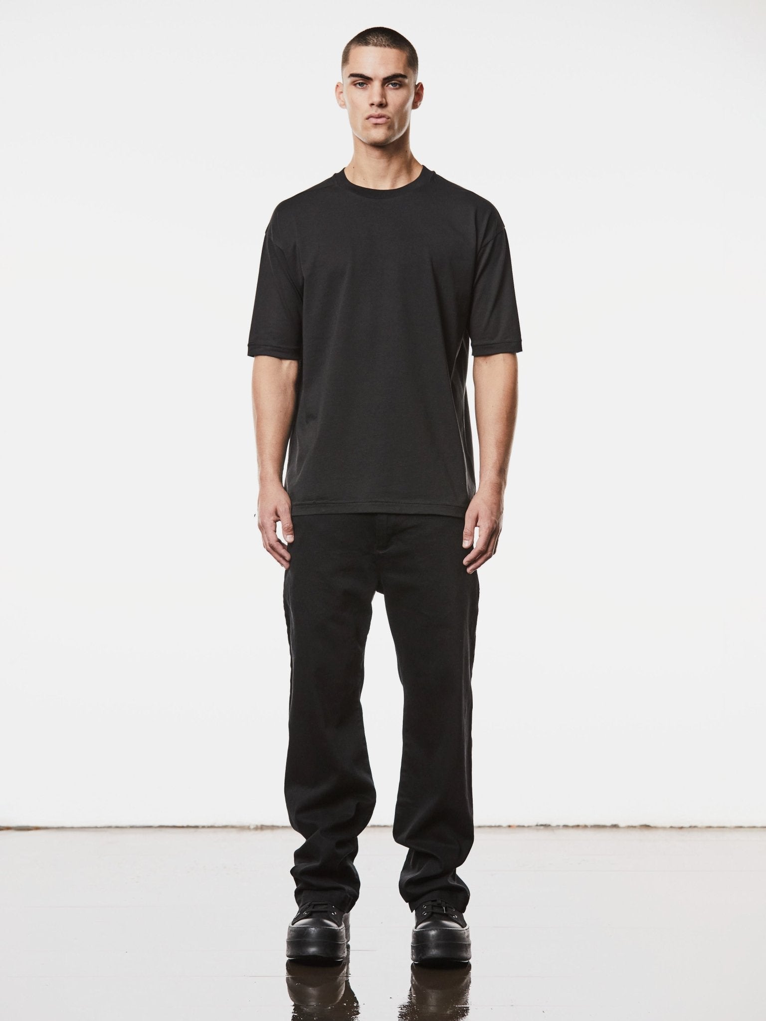 Round Neck Loose Fit Shirt - by THOM KROM
