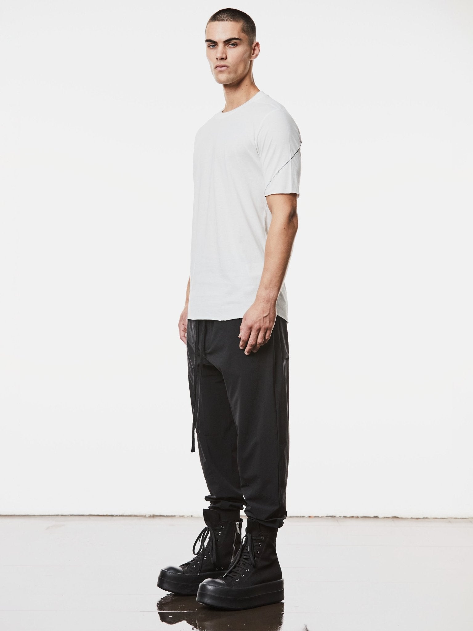 Round Neck Slim Fit Shirt - by THOM KROM