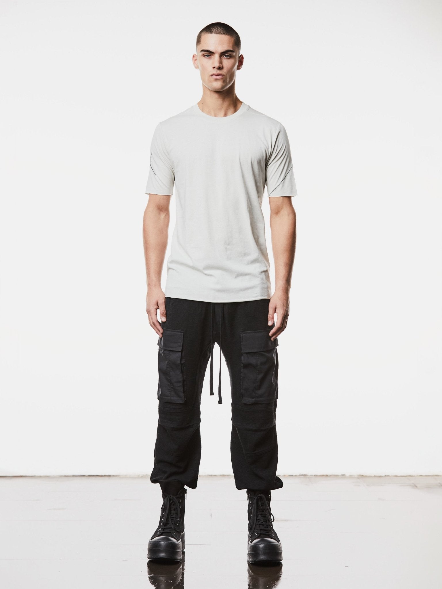 Round Neck Slim Fit Shirt - by THOM KROM