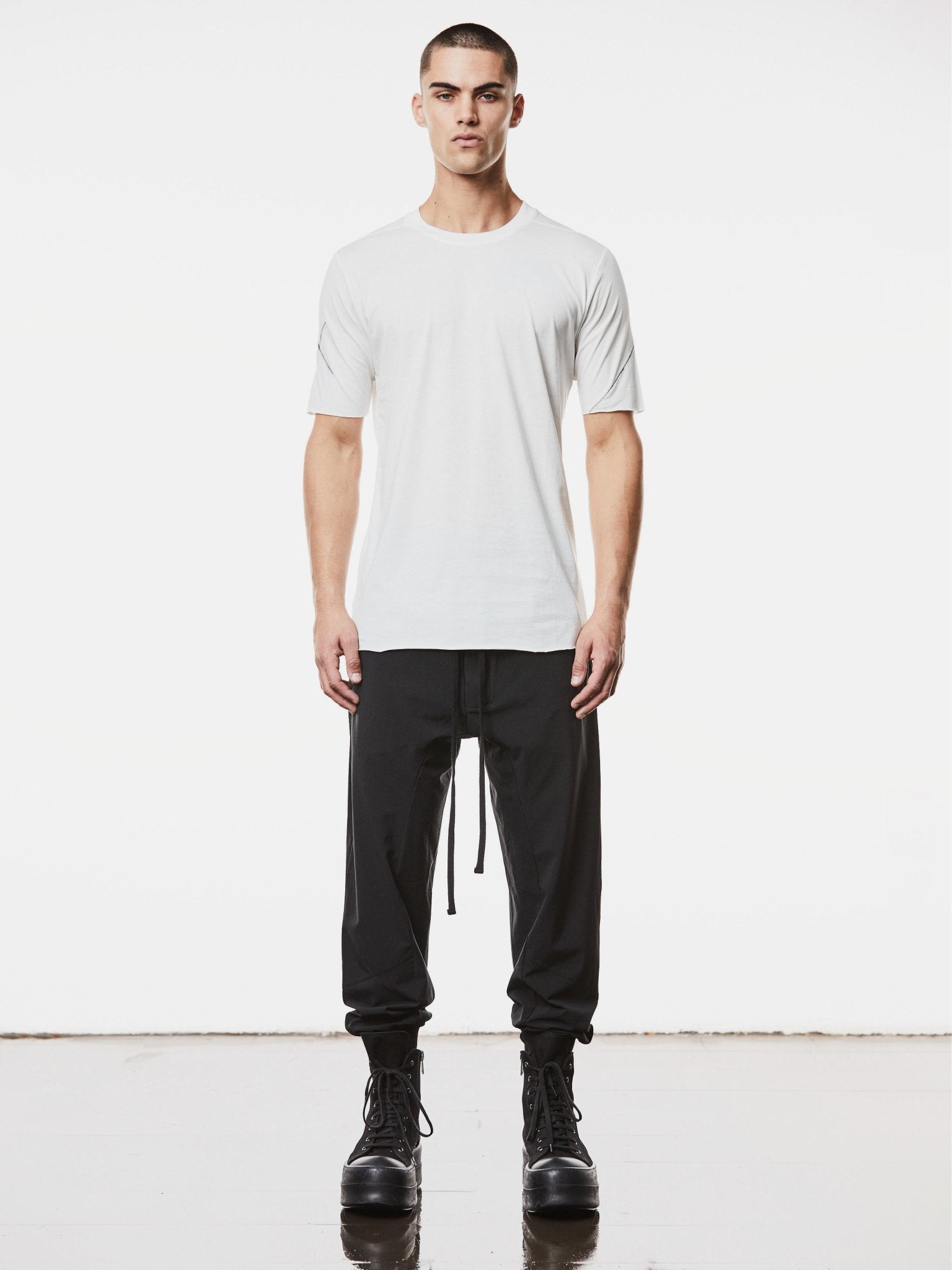 Round Neck Slim Fit Shirt - by THOM KROM
