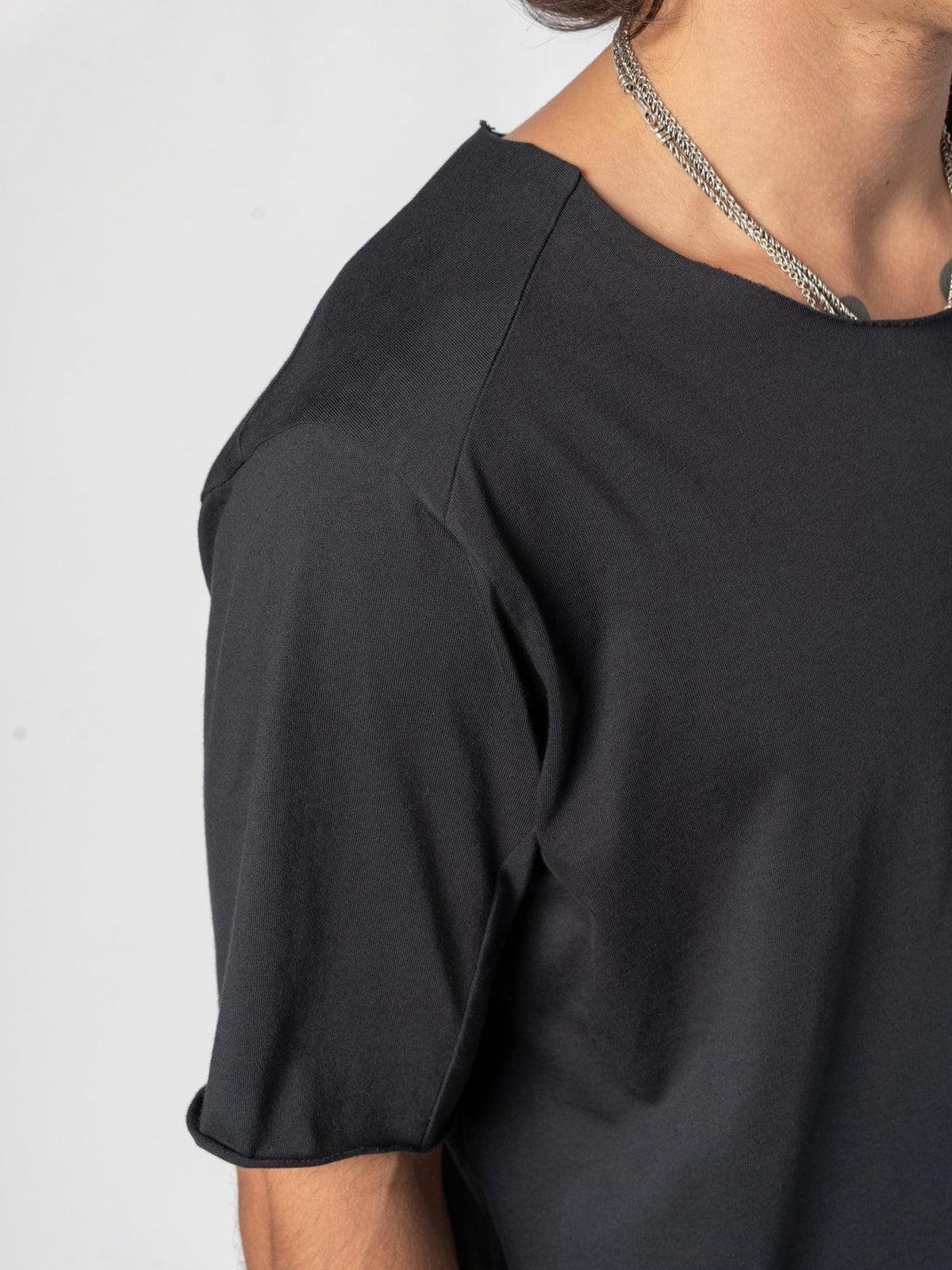 Scar Stitch Cotton T-Shirt - by AITO