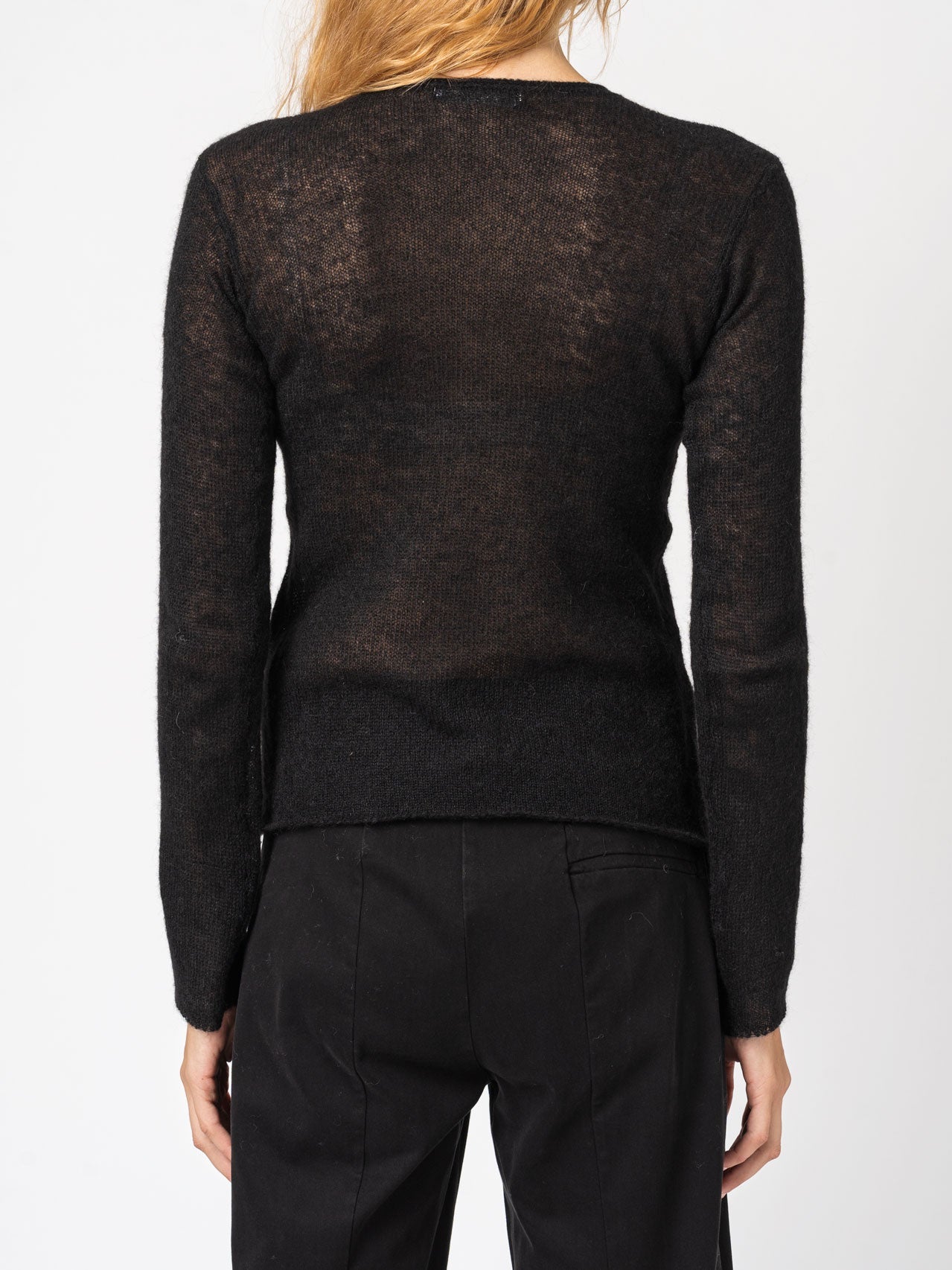 Sheer Knit Sweater - by TANDEM