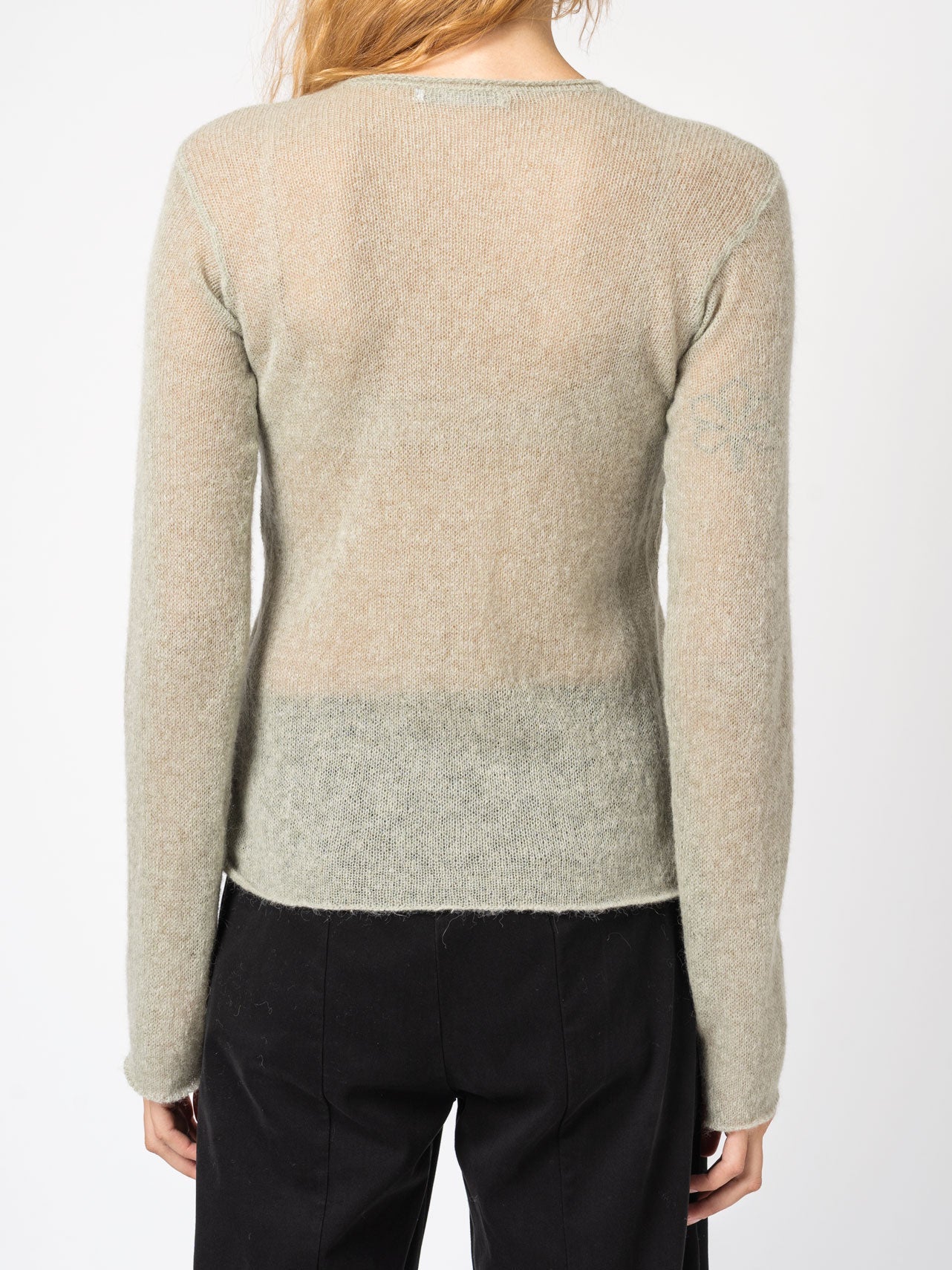Sheer Knit Sweater - by TANDEM