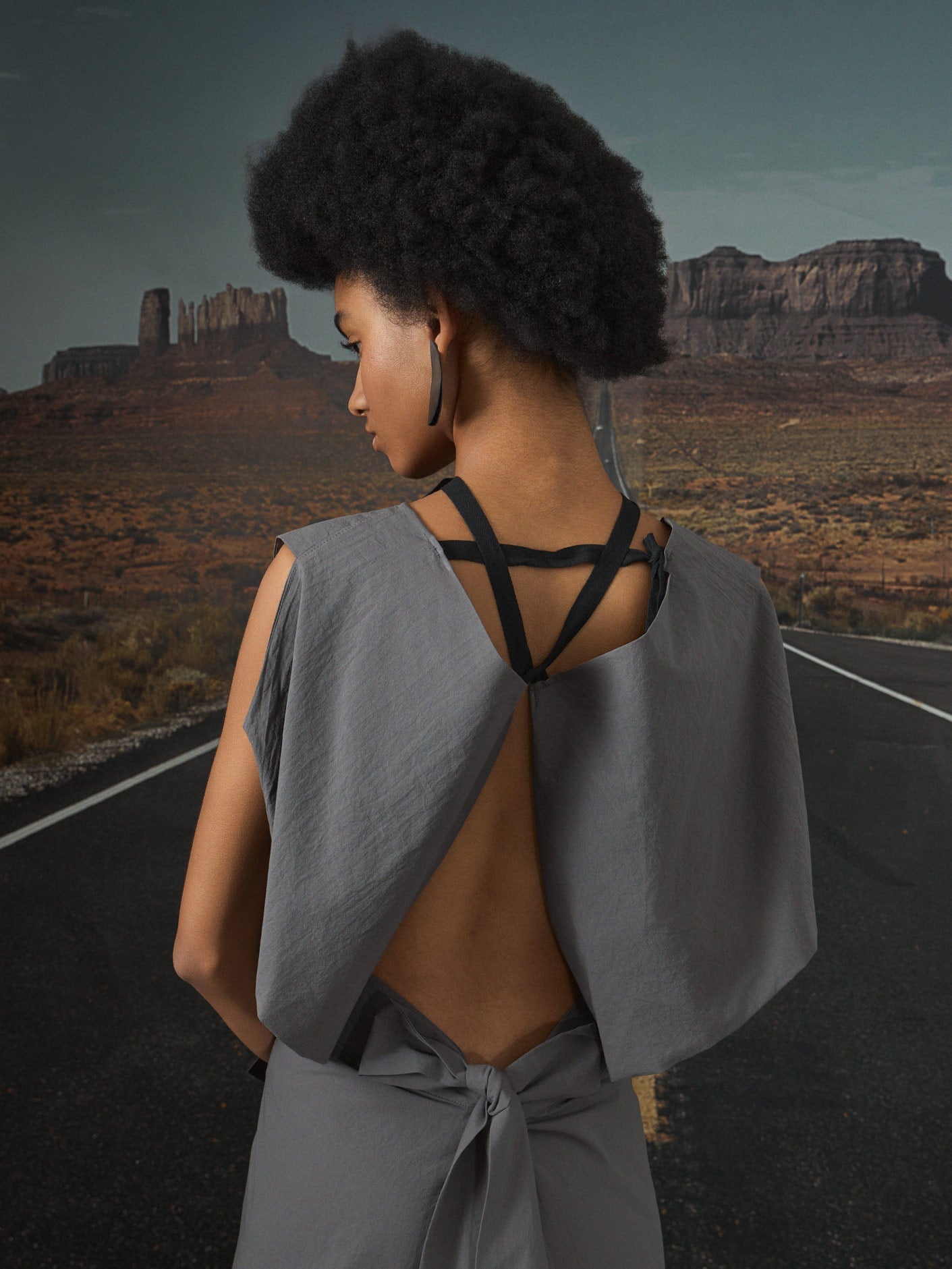 Shirley Horn – blouse with open back - by Eating the Goober