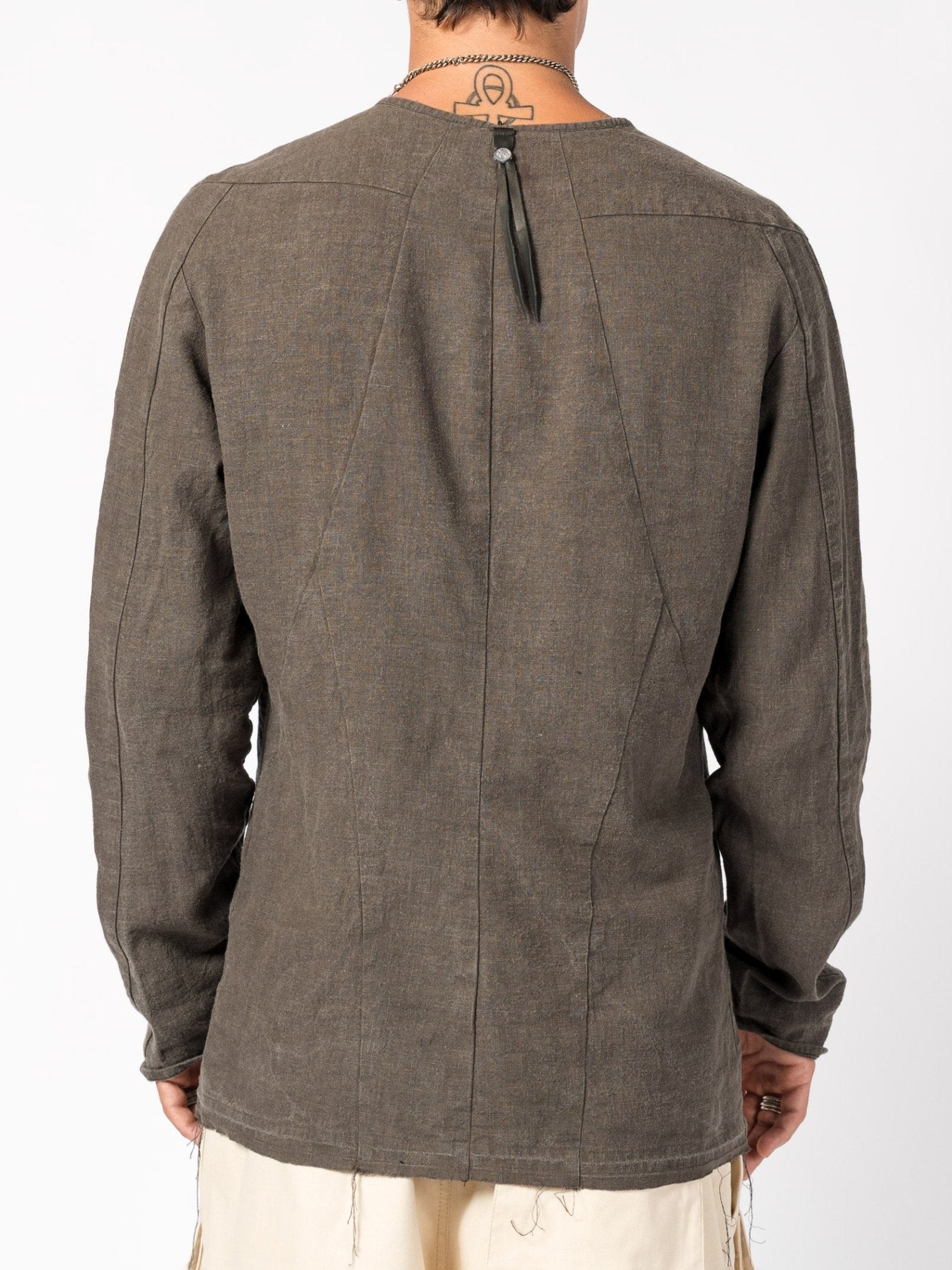 Shirt with Concealed Placket - by 139DEC