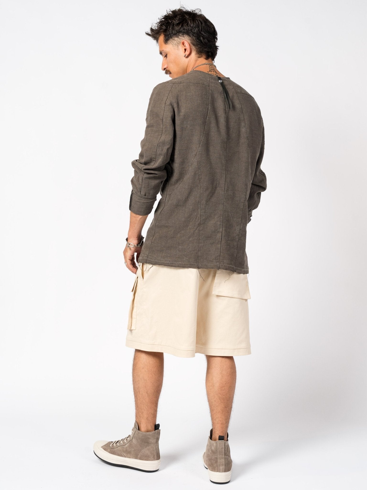 Shirt with Concealed Placket - by 139DEC
