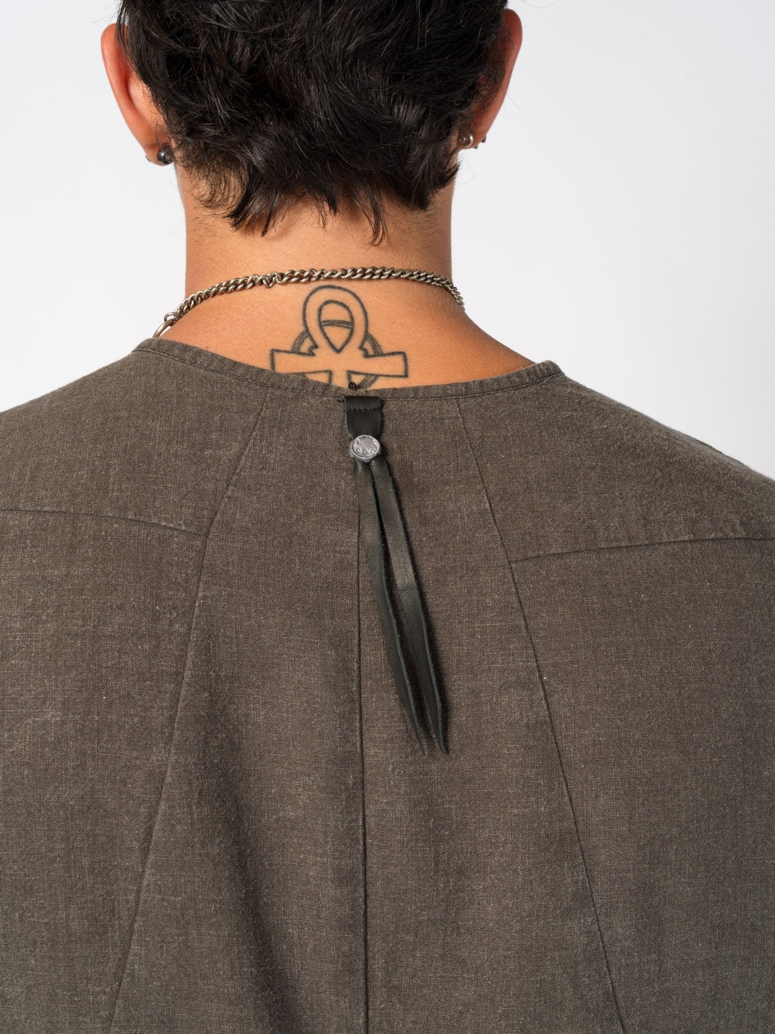 Shirt with Concealed Placket - by 139DEC