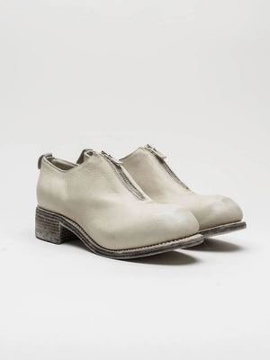 PL0FZ Front Zip Shoes in Stone