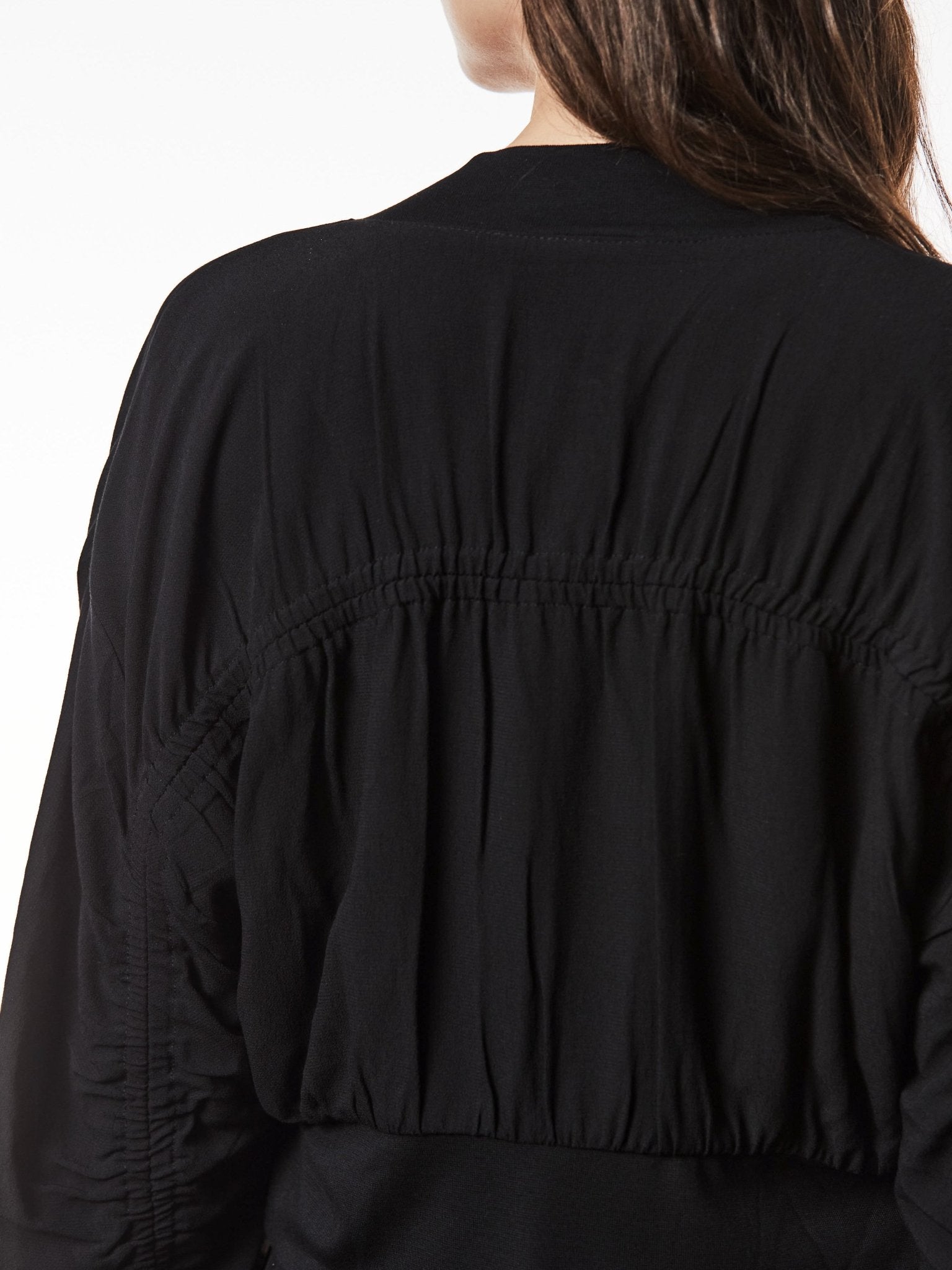 Short Bomber Jacket - by THOM KROM