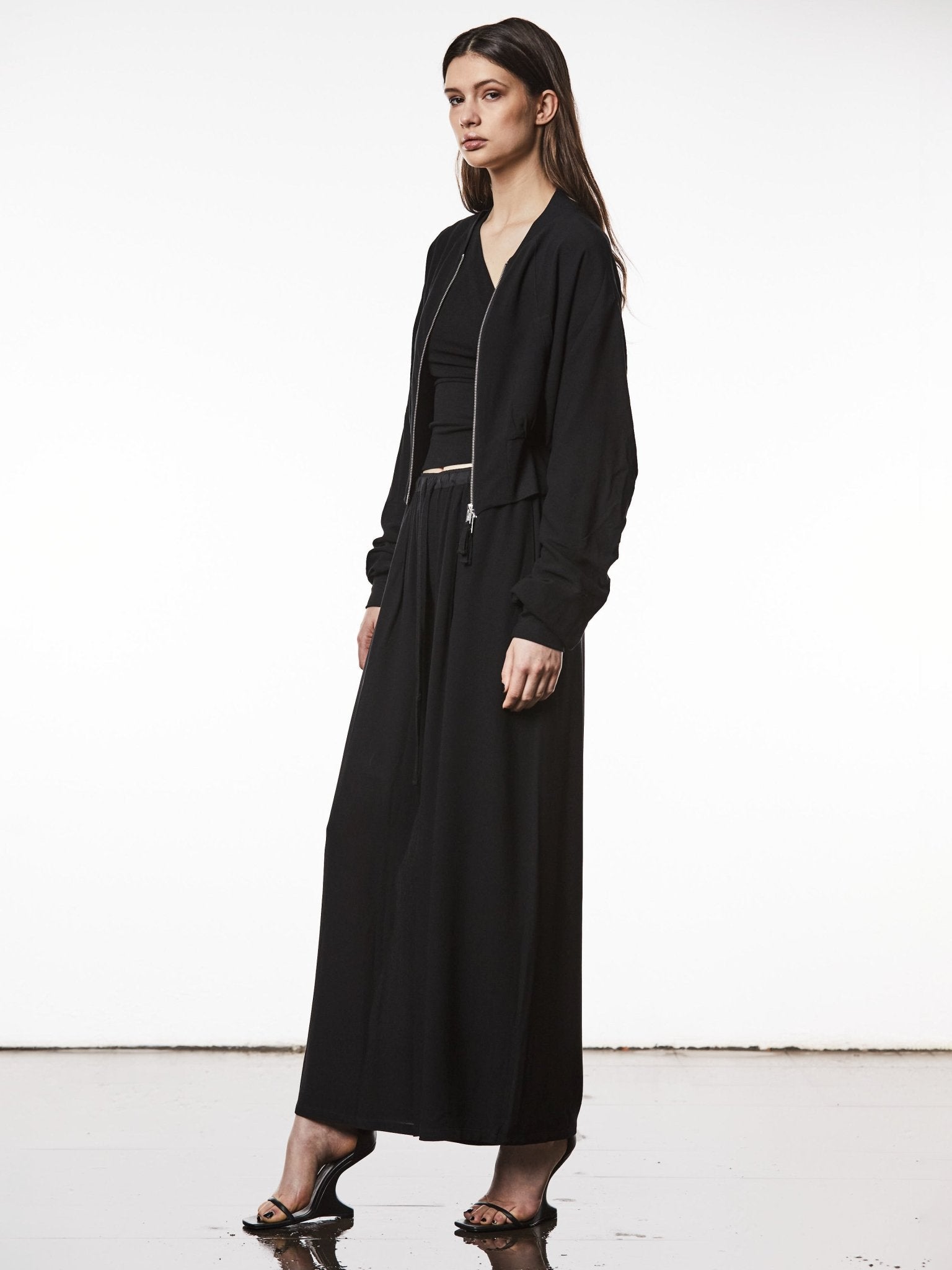 Short Bomber Jacket - by THOM KROM