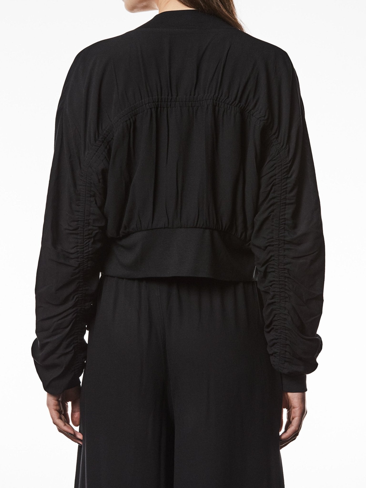 Short Bomber Jacket - by THOM KROM