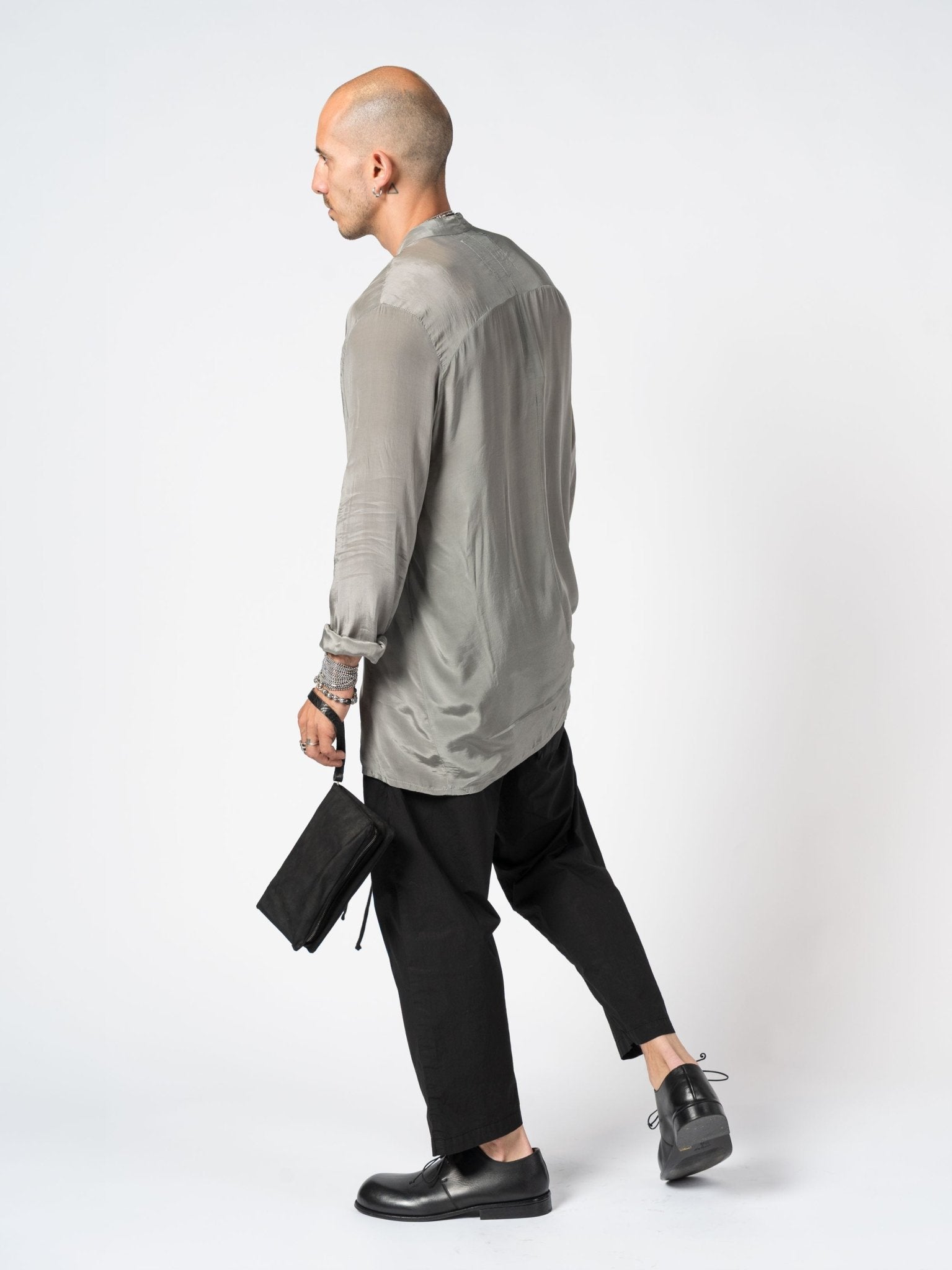 Silk Button - Up Shirt - by AITO