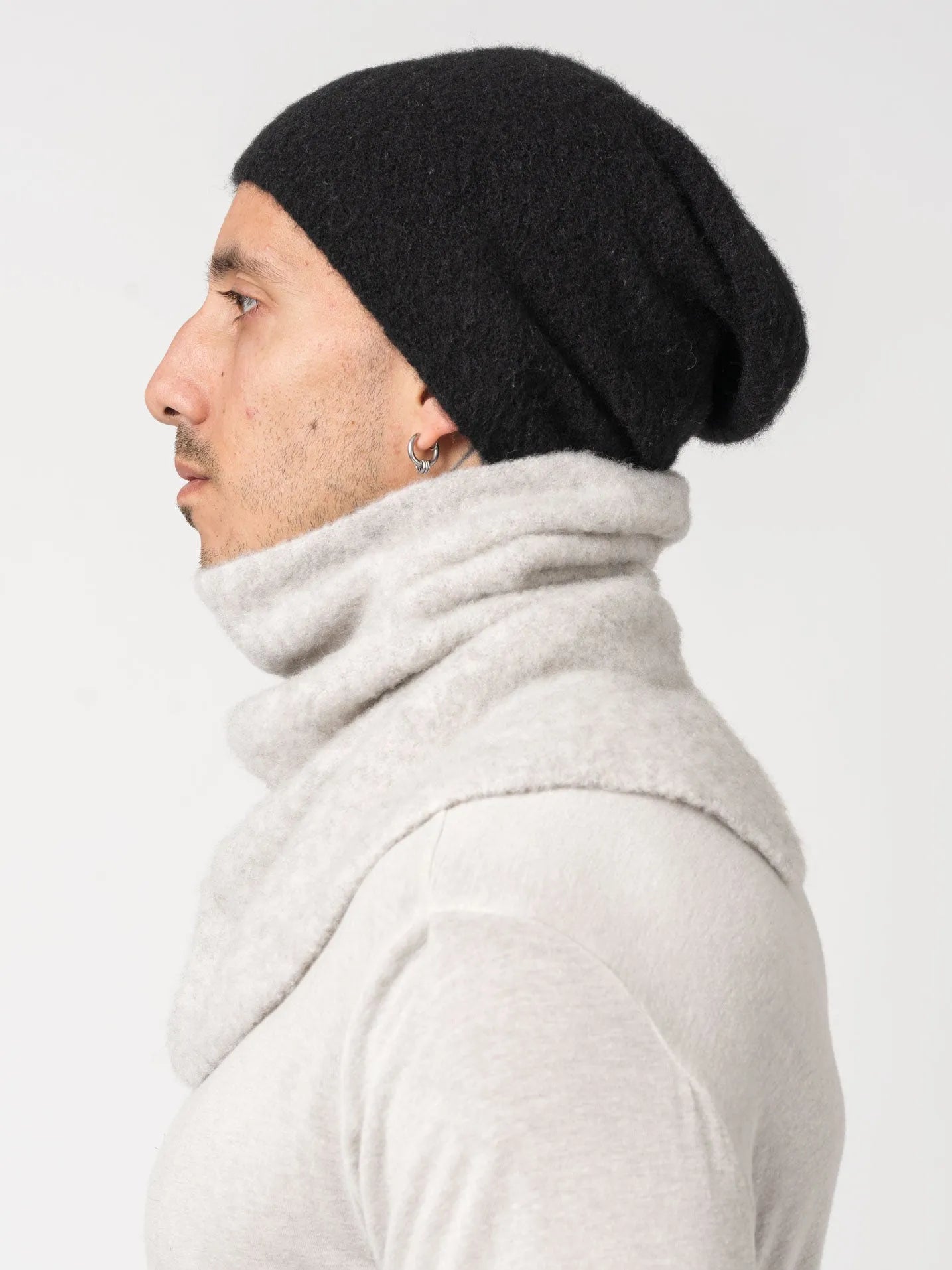 Silk - Cashmere Neck Wrap - by MD75