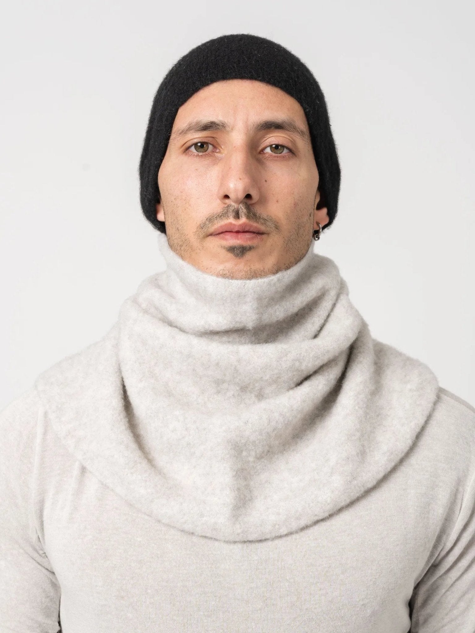 Silk - Cashmere Neck Wrap - by MD75