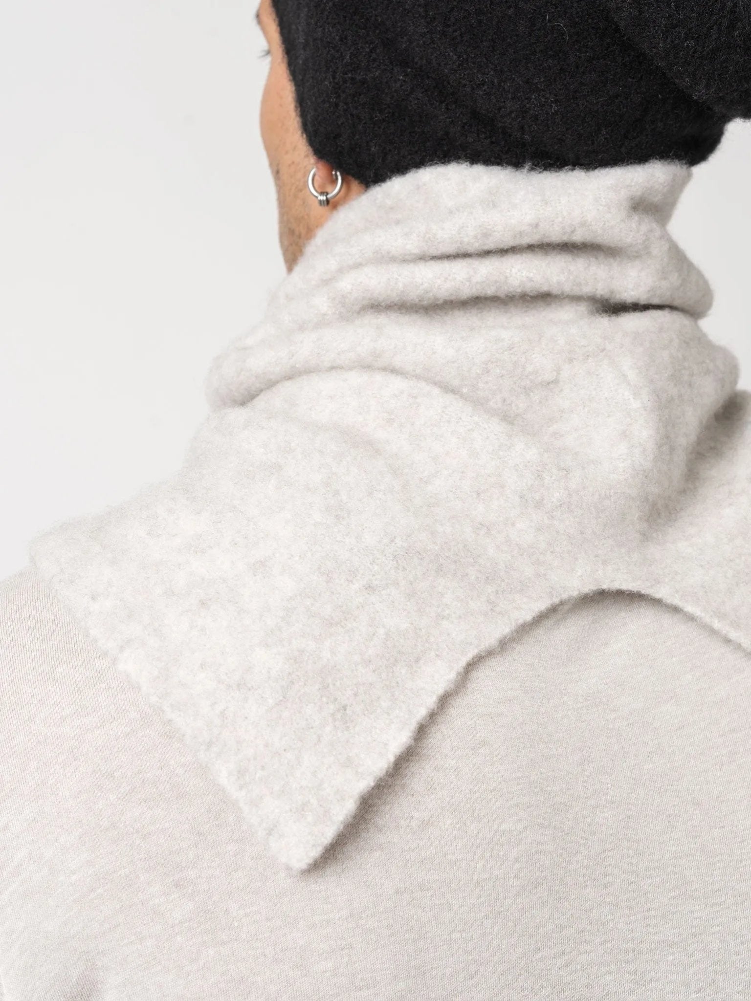 Silk - Cashmere Neck Wrap - by MD75