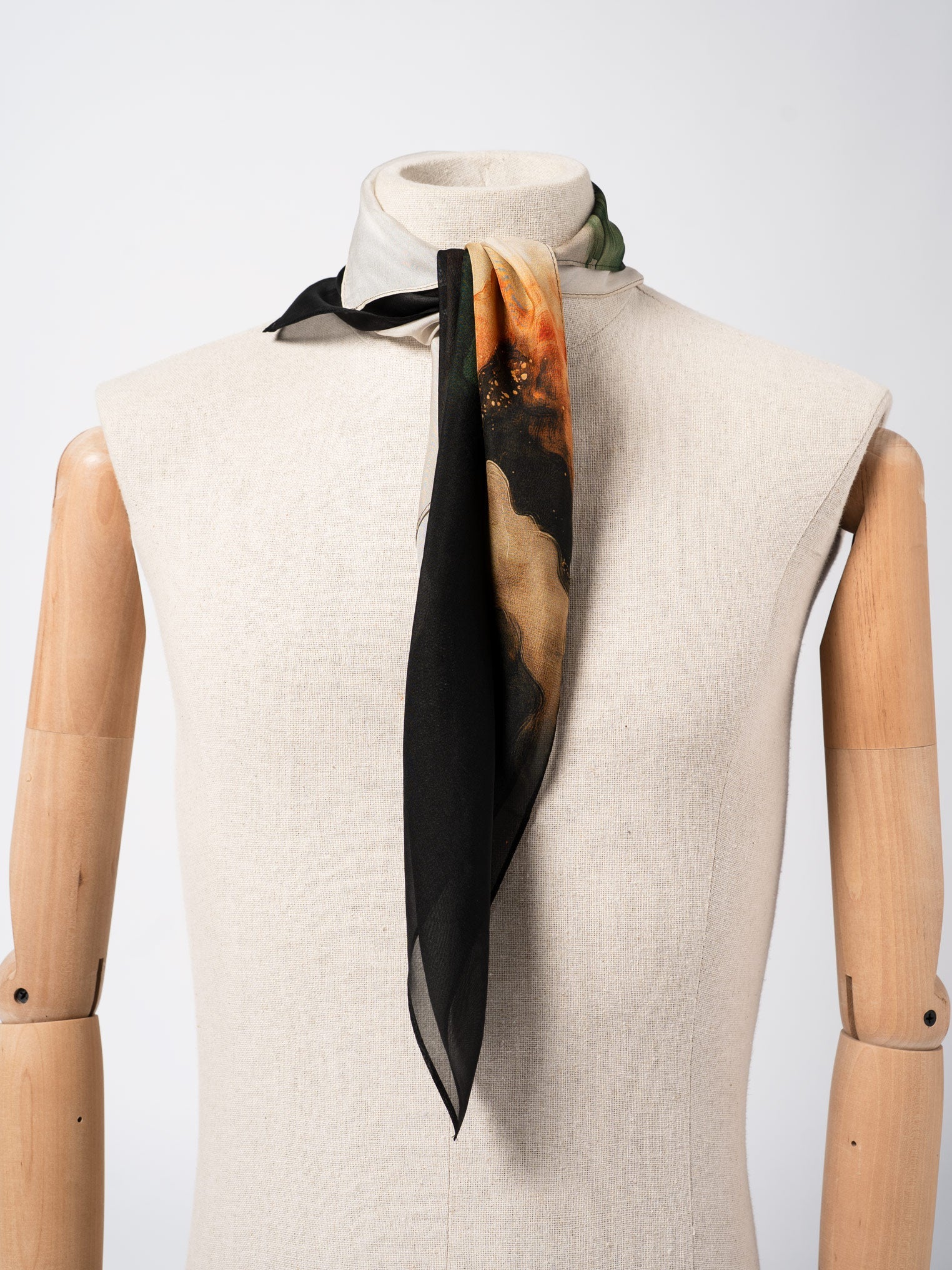 Silk Chiffon Scarf - by AITO