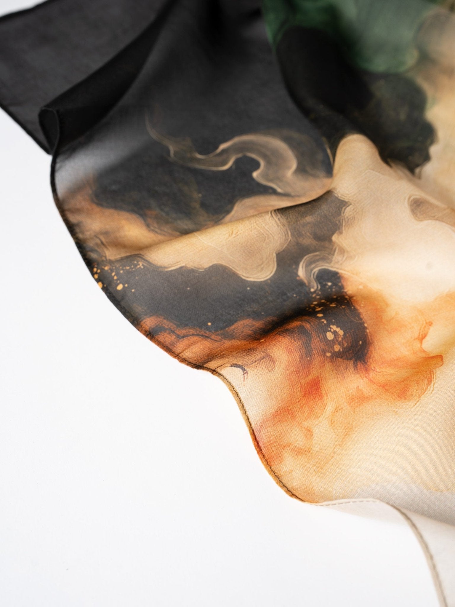 Silk Chiffon Scarf - by AITO