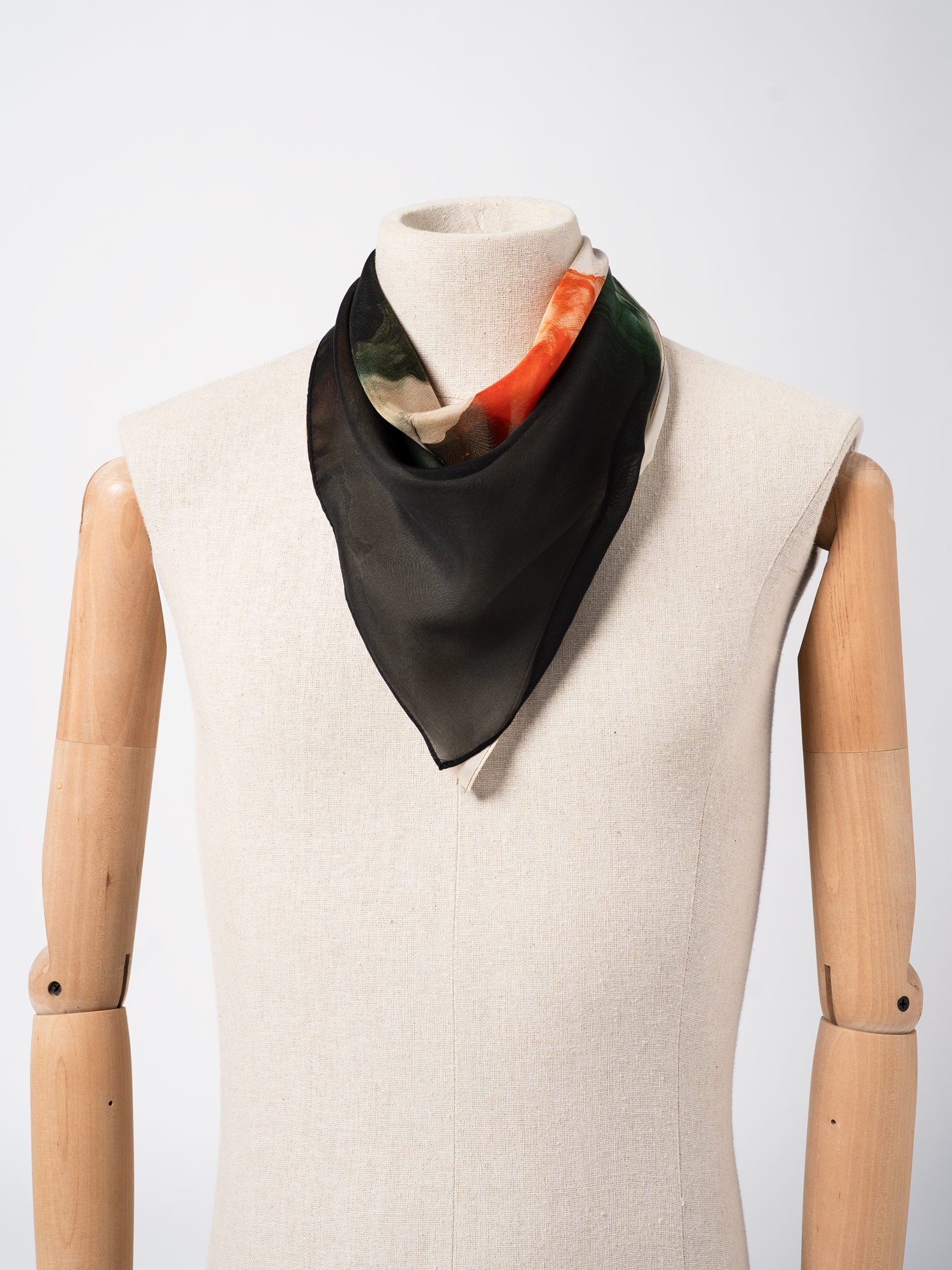 Silk Chiffon Scarf - by AITO