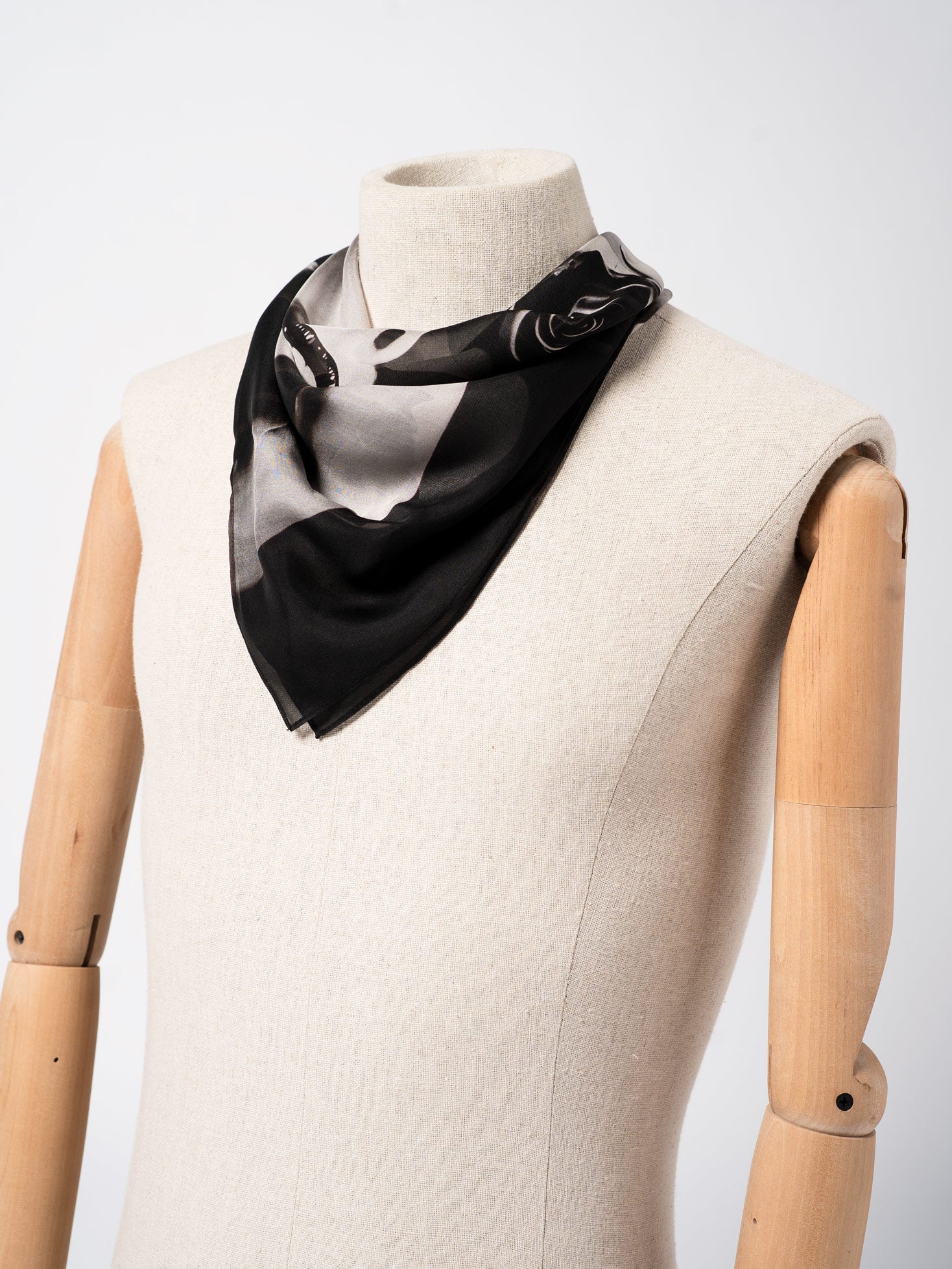 Silk Chiffon Scarf - by AITO