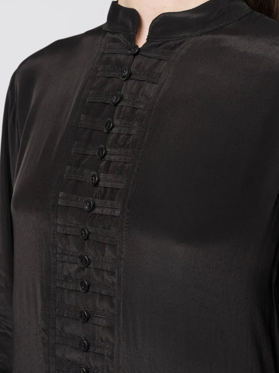 SILK CHIN JACKET - by DEVA KANYA