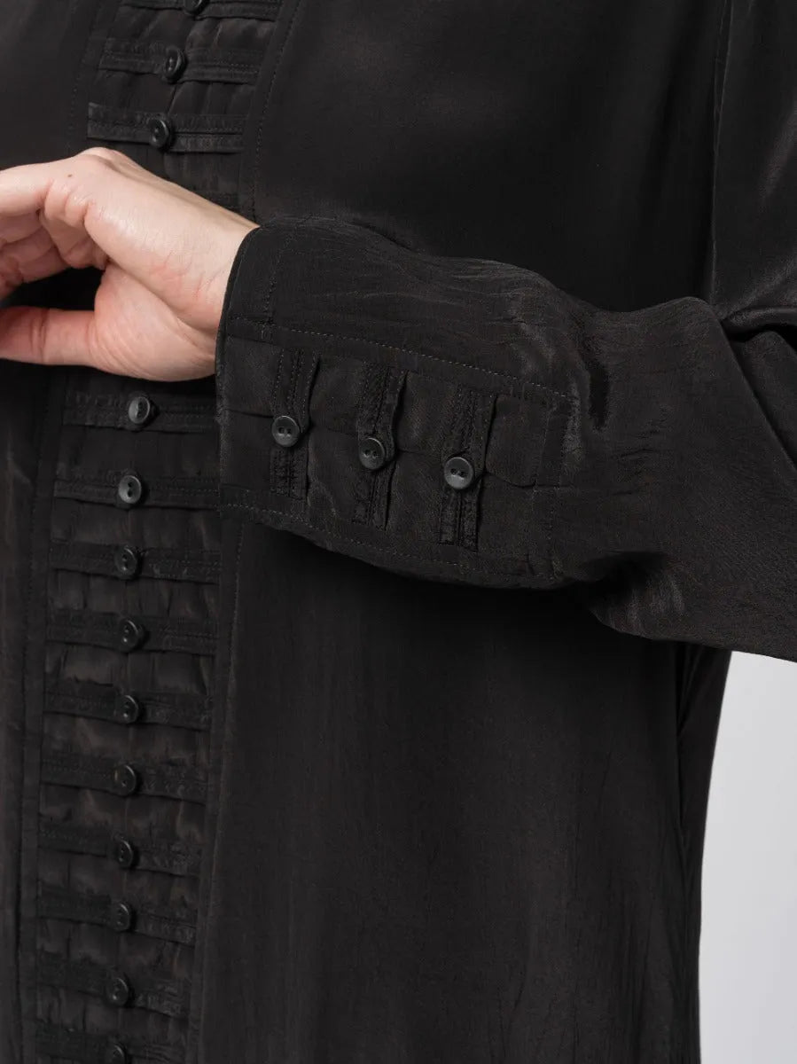 SILK CHIN JACKET - by DEVA KANYA