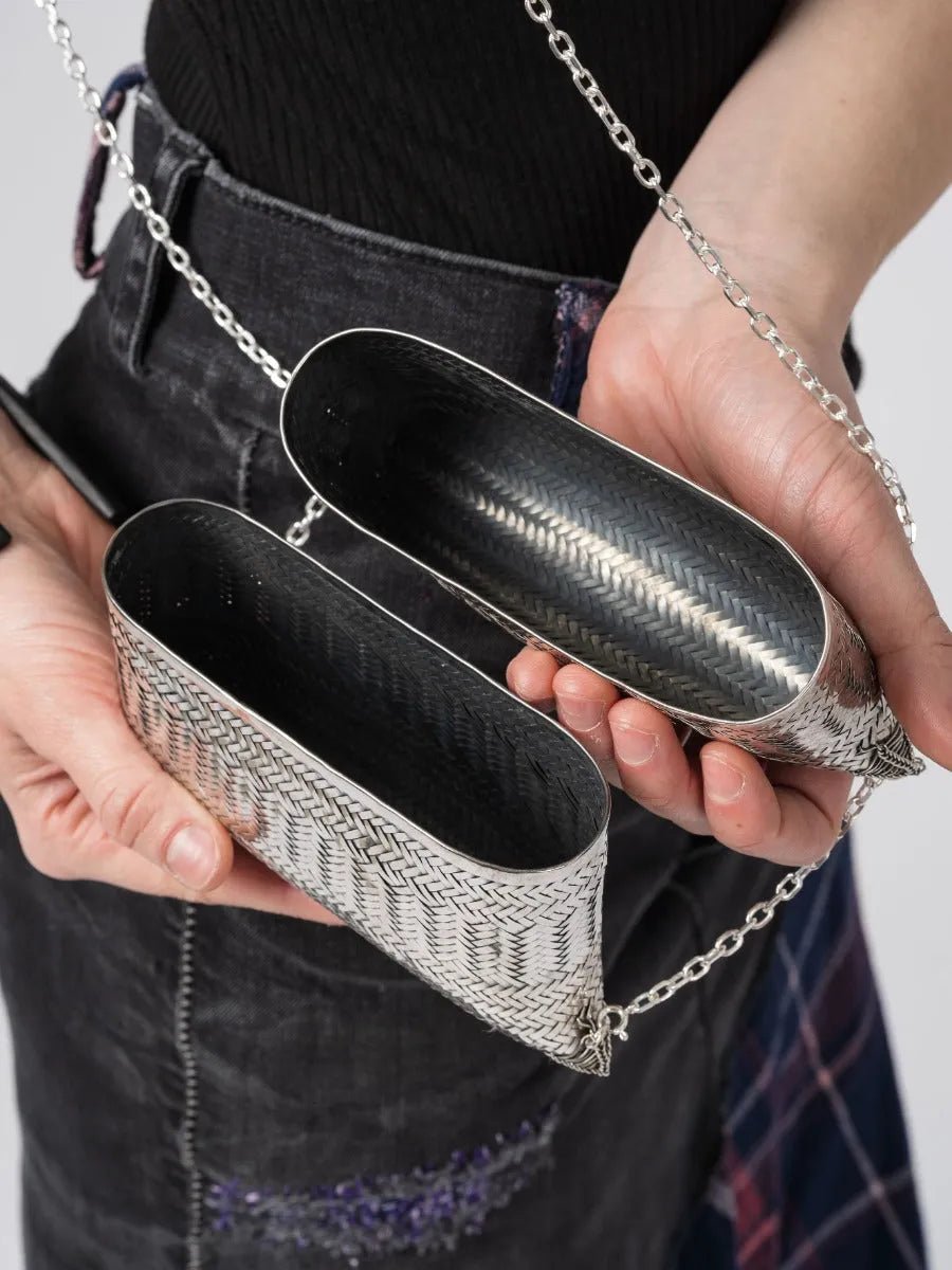 SILVER BAG - by OSHKO