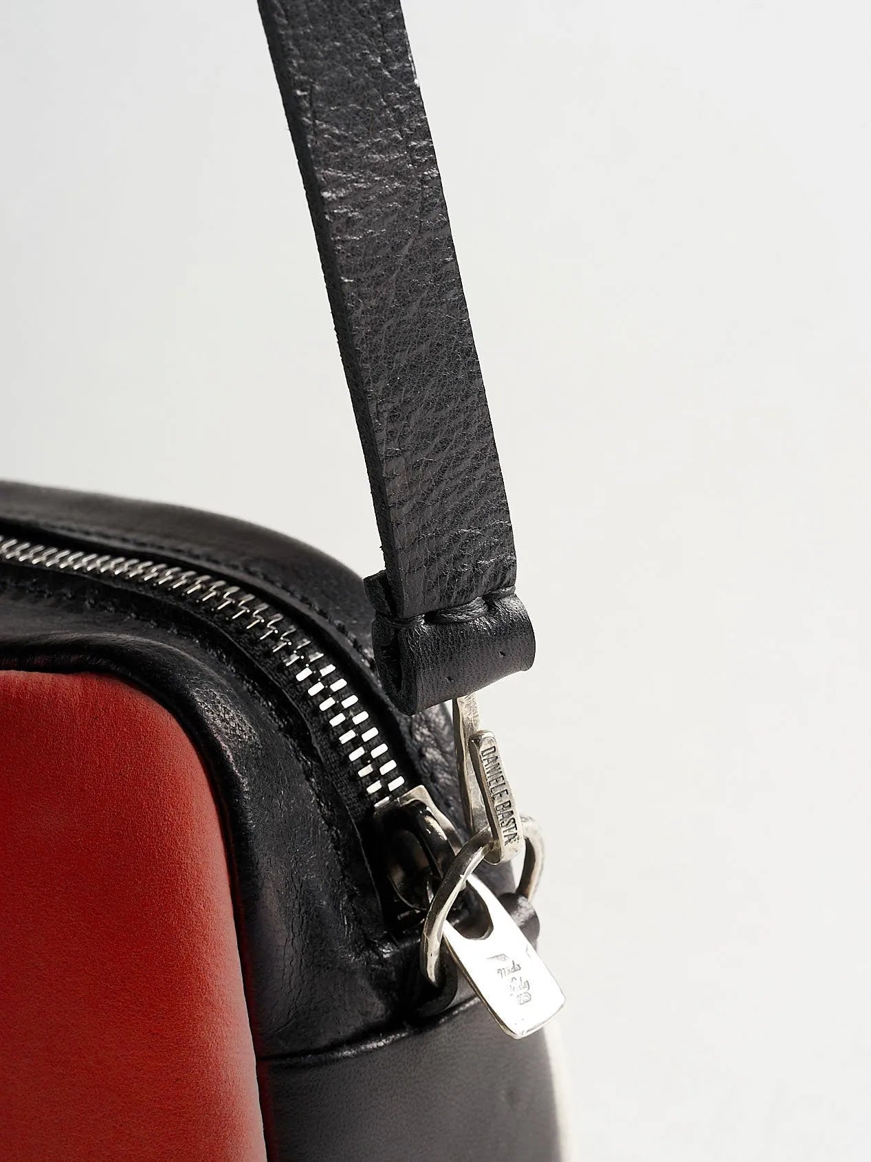 Silver Staples Padded Crossbody Bag - by DANIELE BASTA
